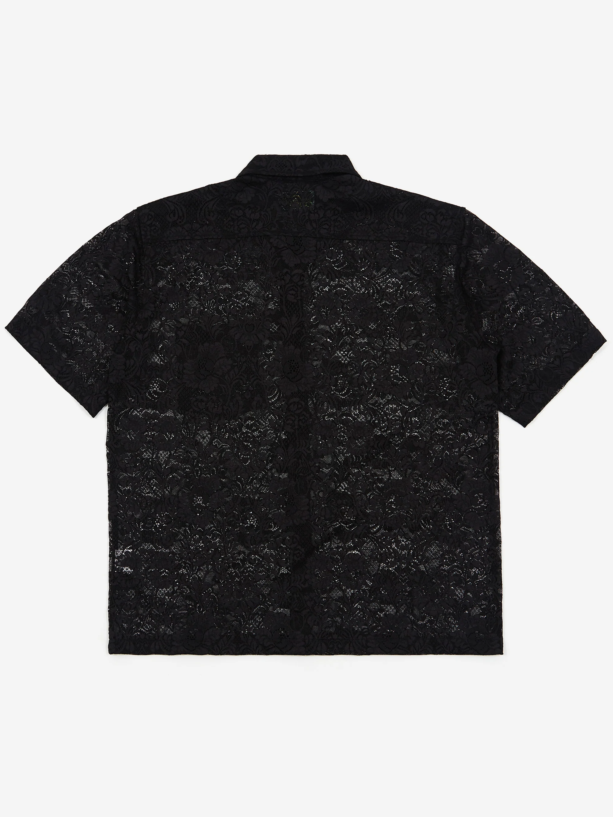 Aries Lace Hawaiian Shirt - Black - Image 4