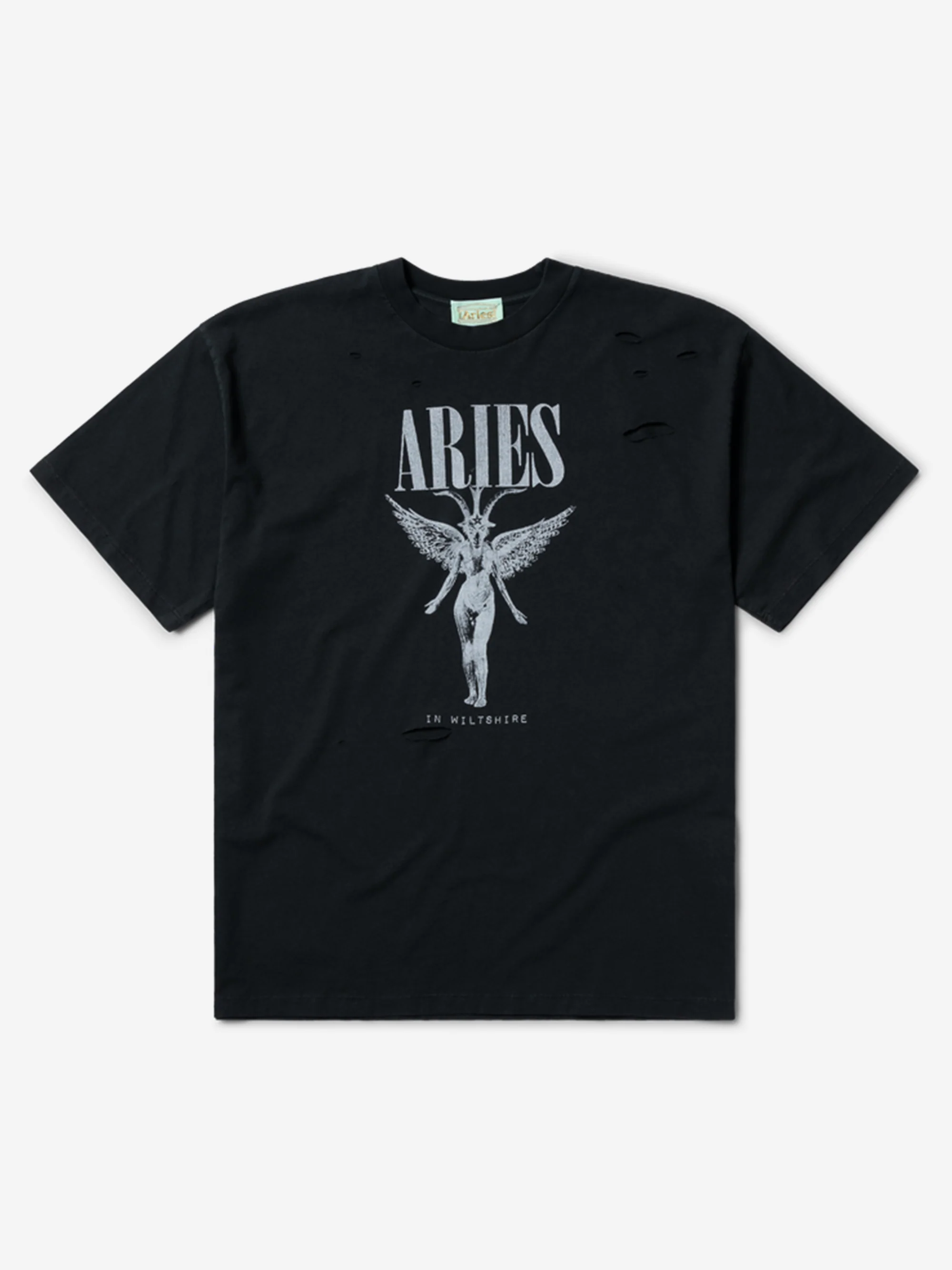 Aries Nirvana SS Tee - Black