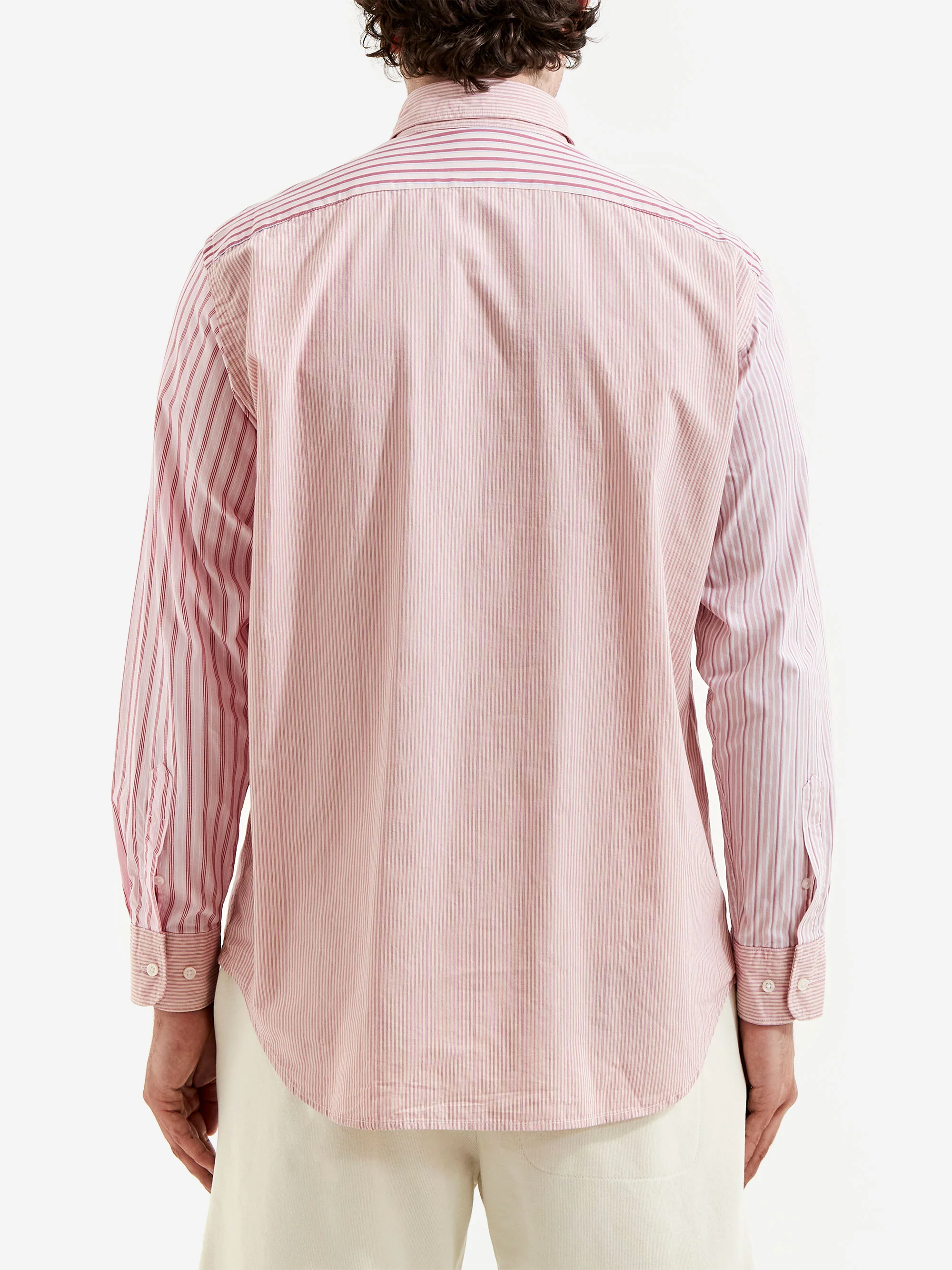 Aries Patchwork LS Shirt - Pink - Image 6