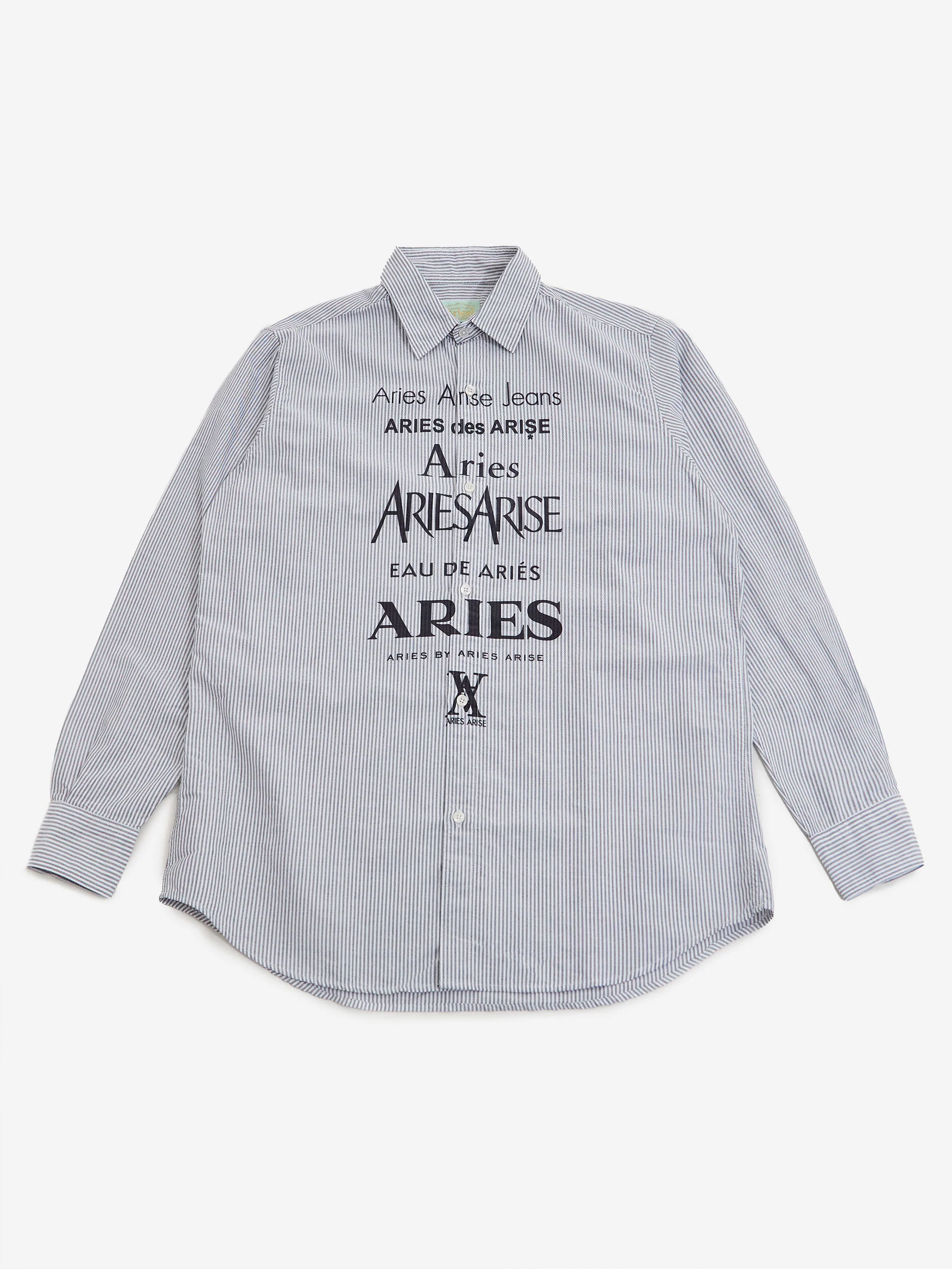 Aries Perfume Oxford Shirt - Black