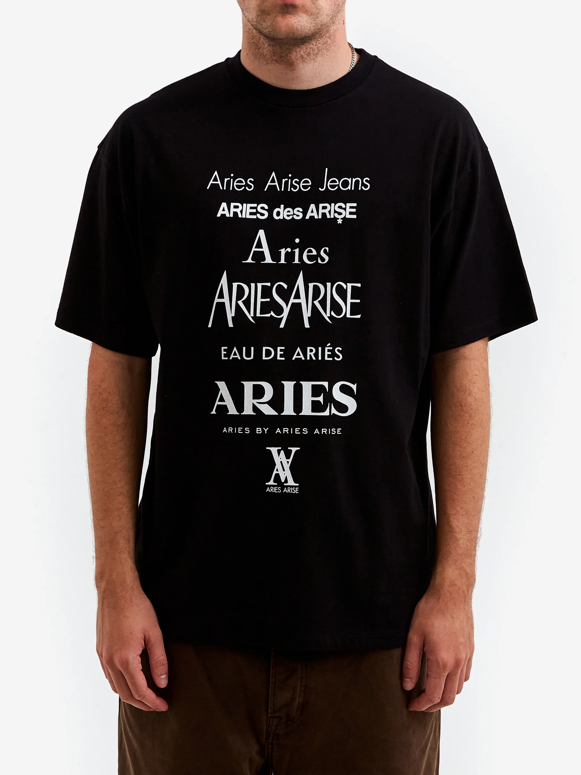 Aries Perfume Short Sleeve T-Shirt - Black - Image 2