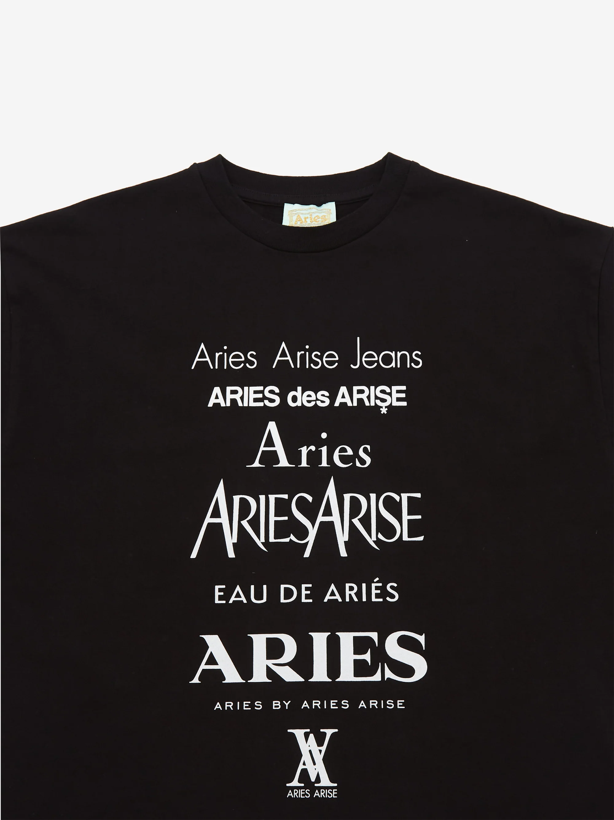 Aries Perfume Short Sleeve T-Shirt - Black - Image 3