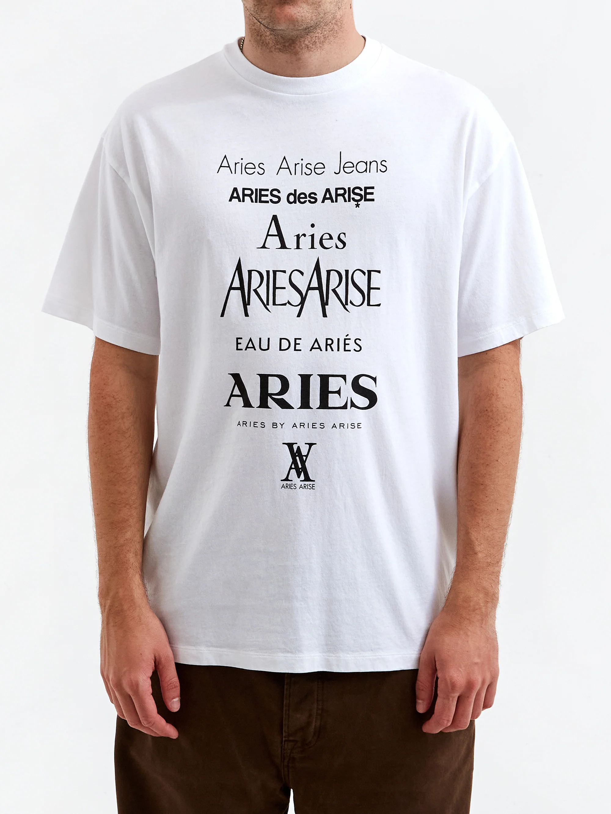 Aries Perfume Short Sleeve T-Shirt - White - Image 2
