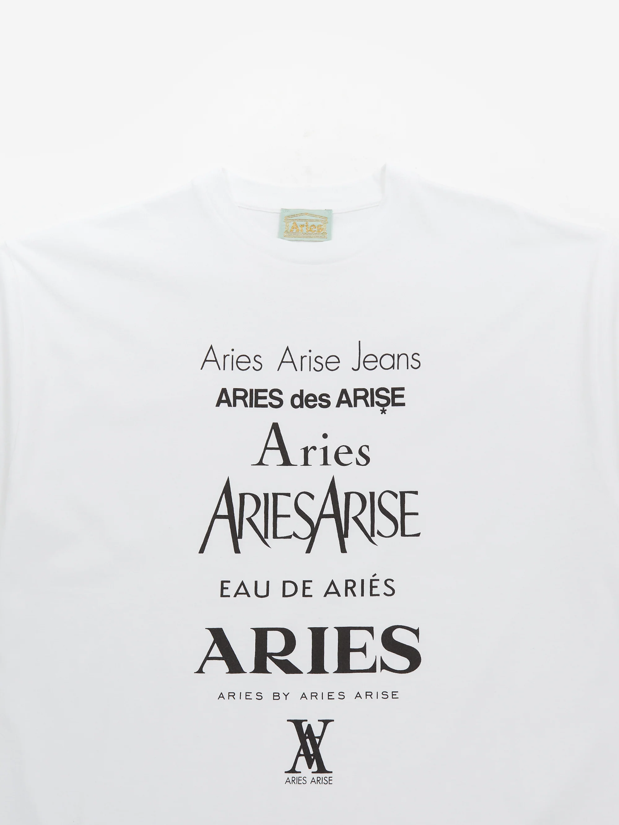 Aries Perfume Short Sleeve T-Shirt - White - Image 3