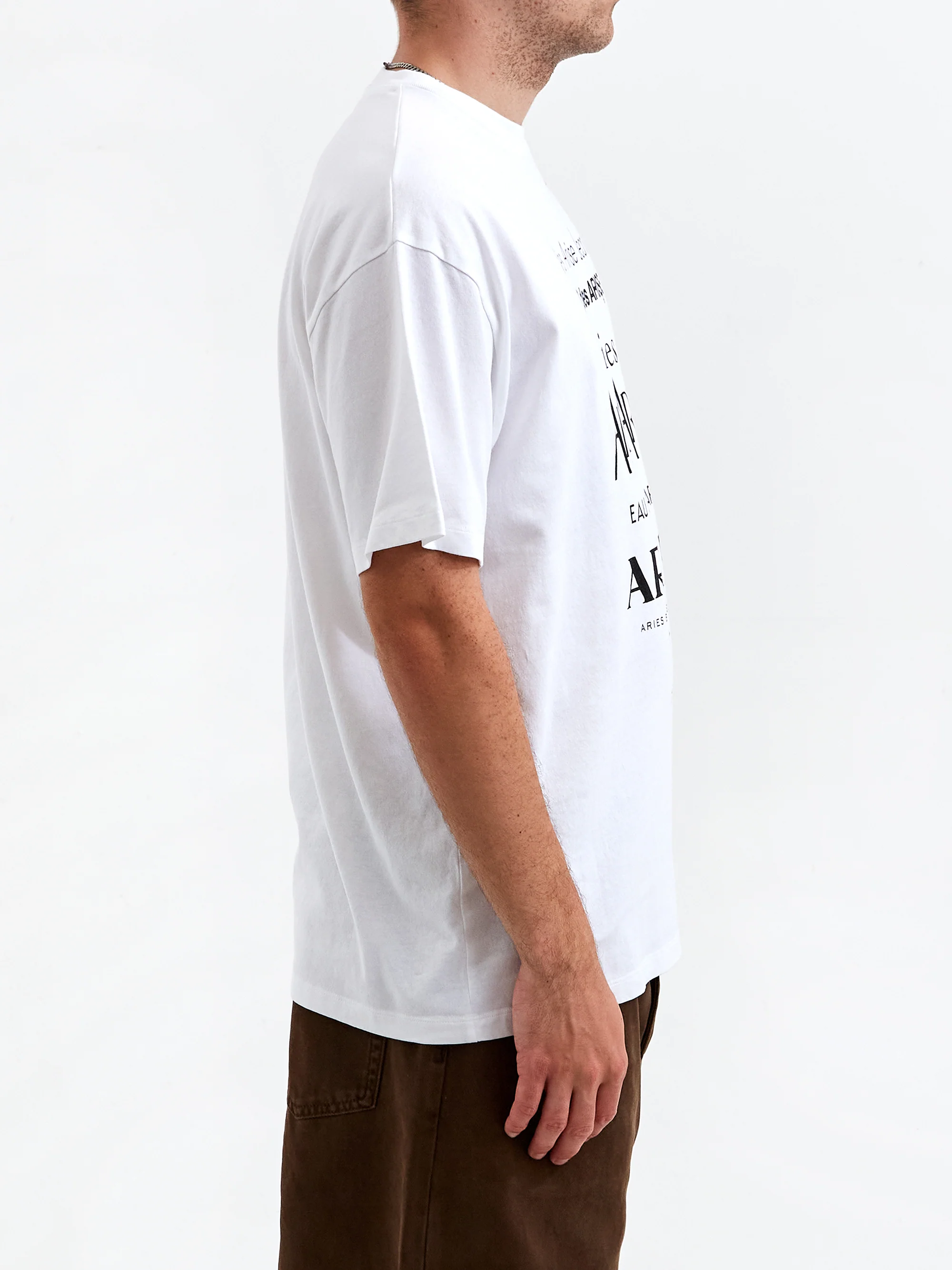 Aries Perfume Short Sleeve T-Shirt - White - Image 5