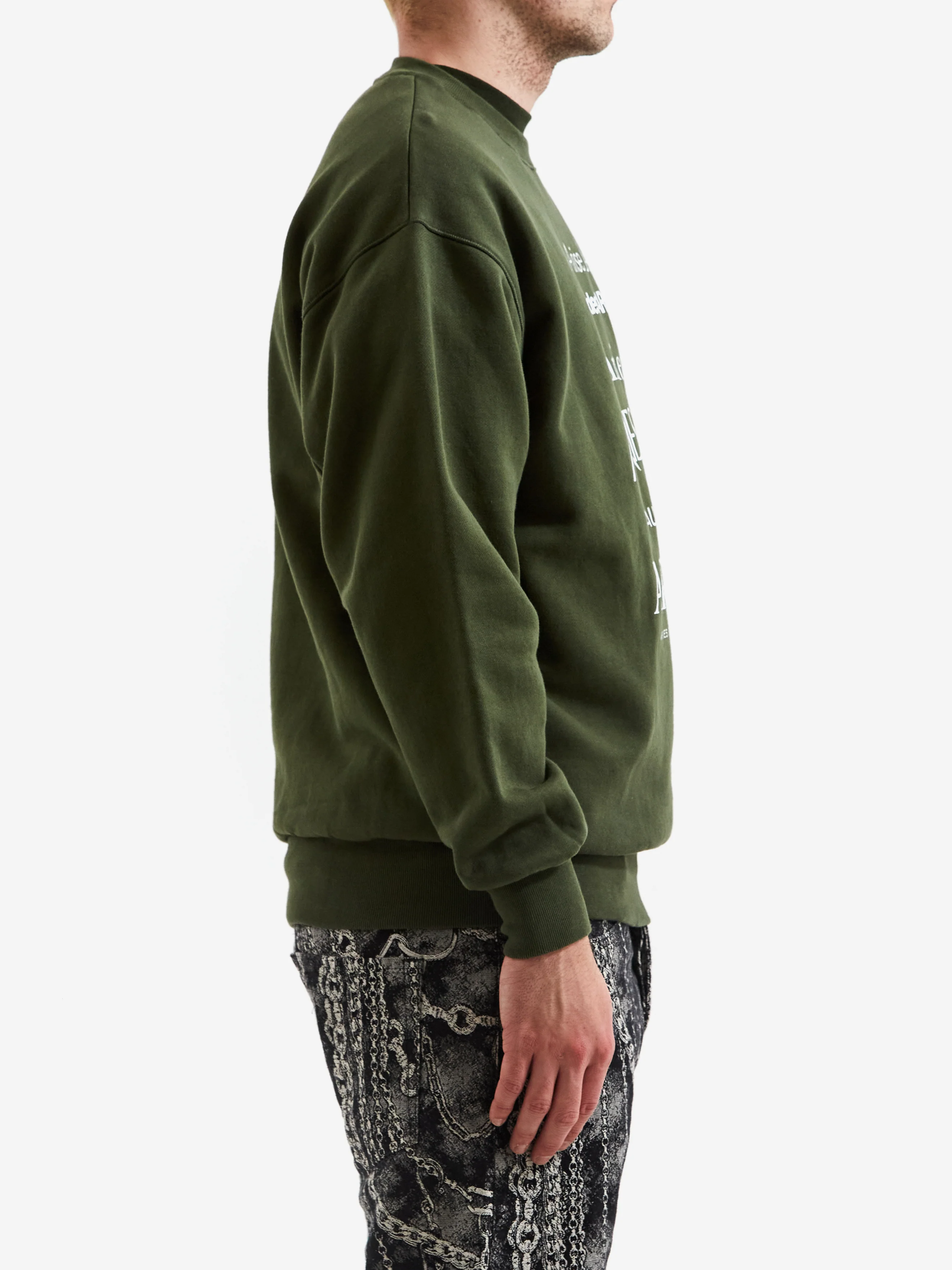 Aries Perfume Sweatshirt - Forest Green - Image 5