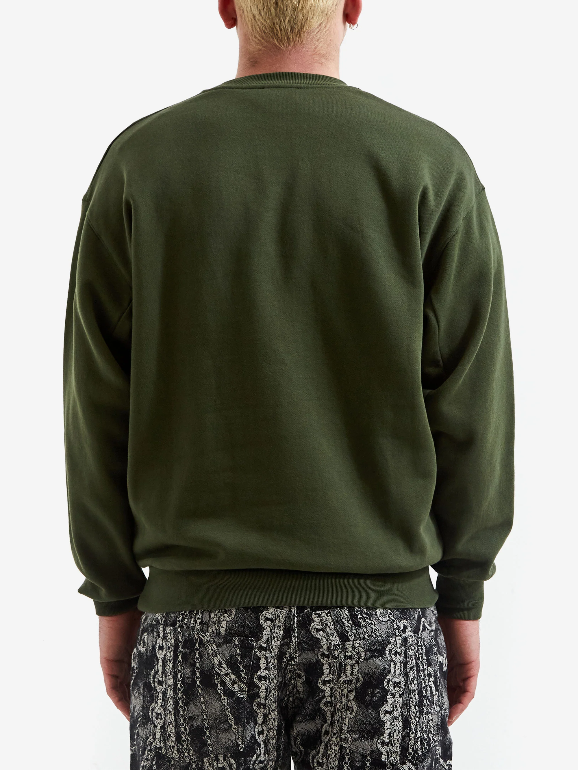 Aries Perfume Sweatshirt - Forest Green - Image 6