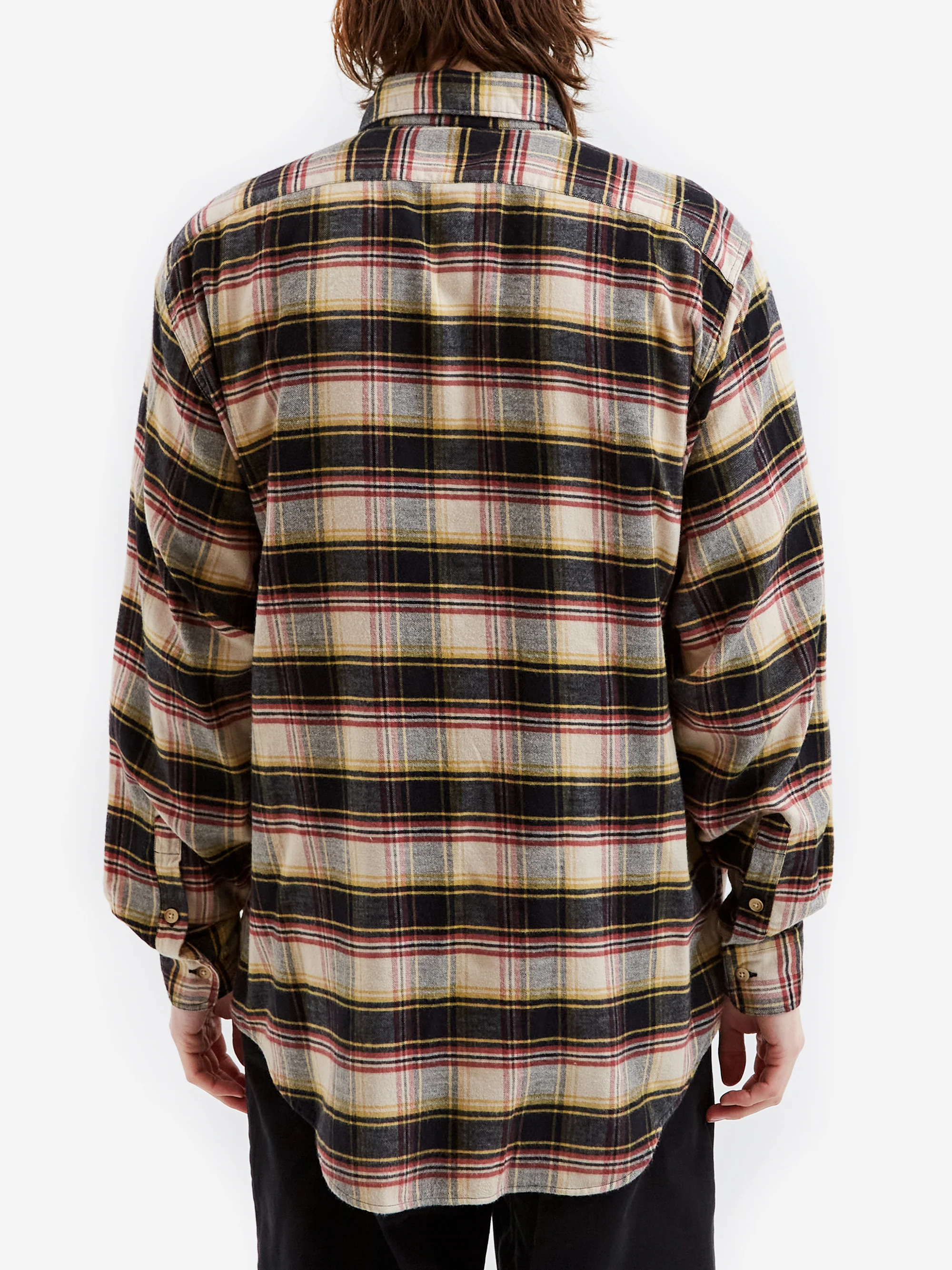 Aries Plaid Flannel Shirt - Multi - Image 6
