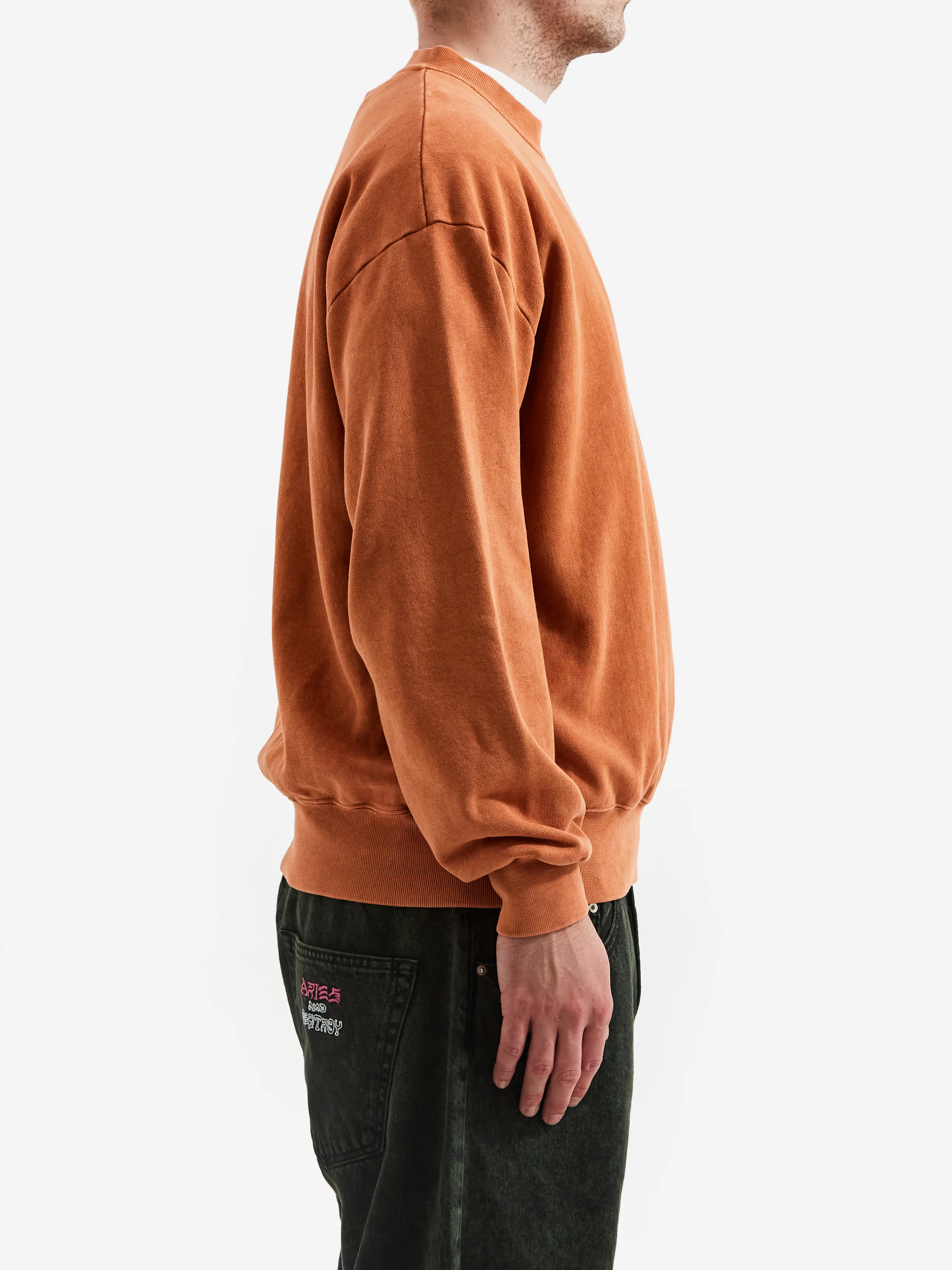 Aries Premium Aged Temple Sweatshirt - Caramel - Image 5