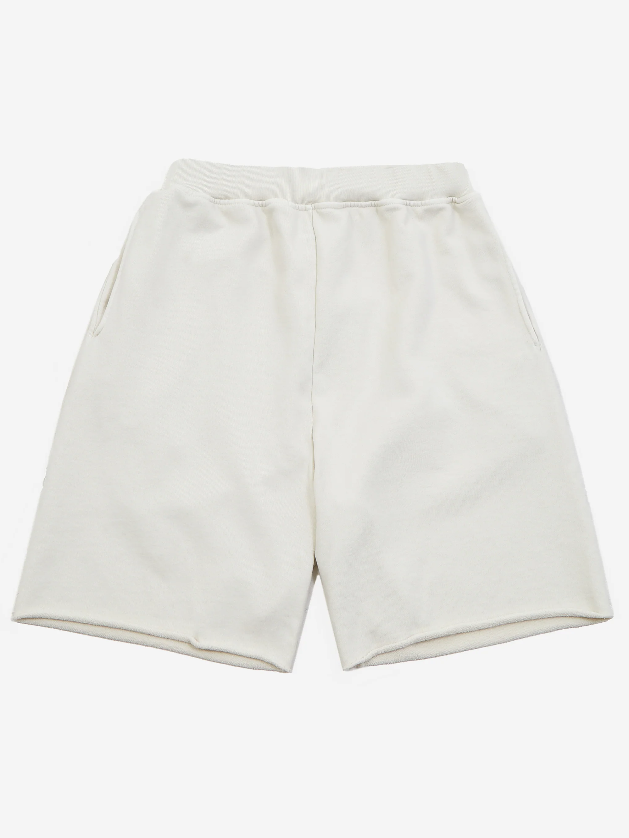 Aries Premium Aged Temple Sweatshort - Off White