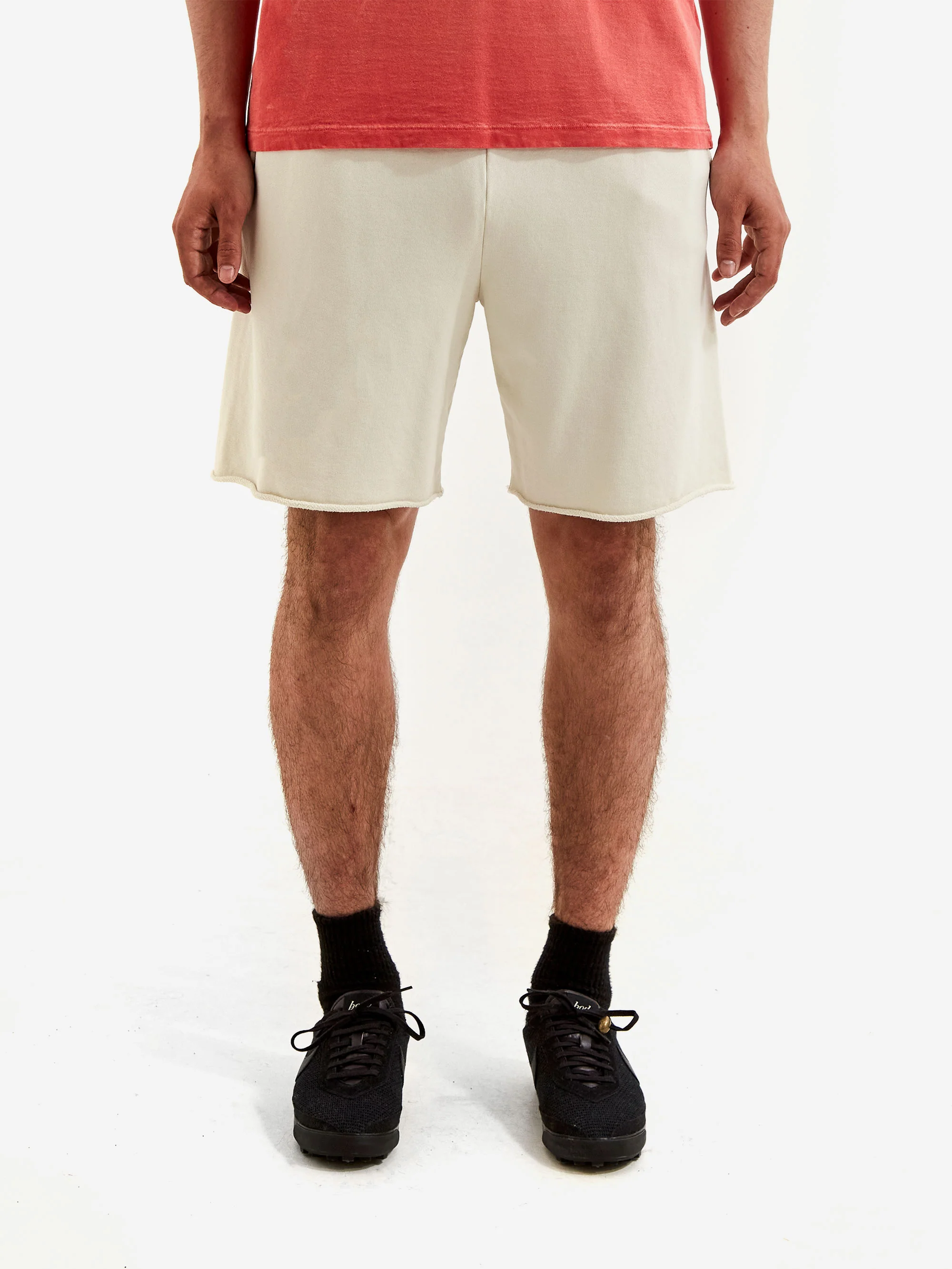 Aries Premium Aged Temple Sweatshort - Off White - Image 2