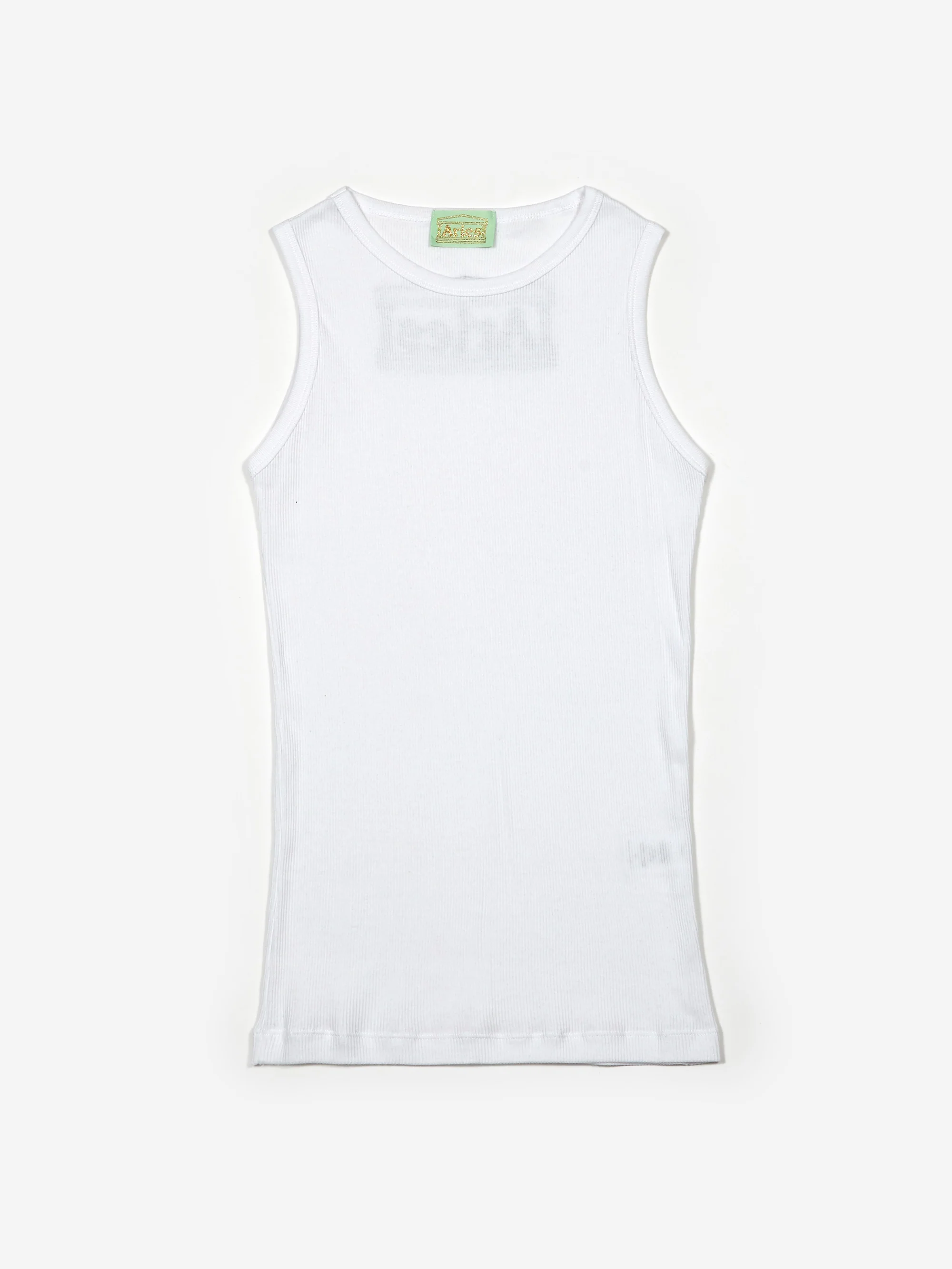 Aries Racer-Back Rib Vest (Twin Pack) - White/Black - Image 7