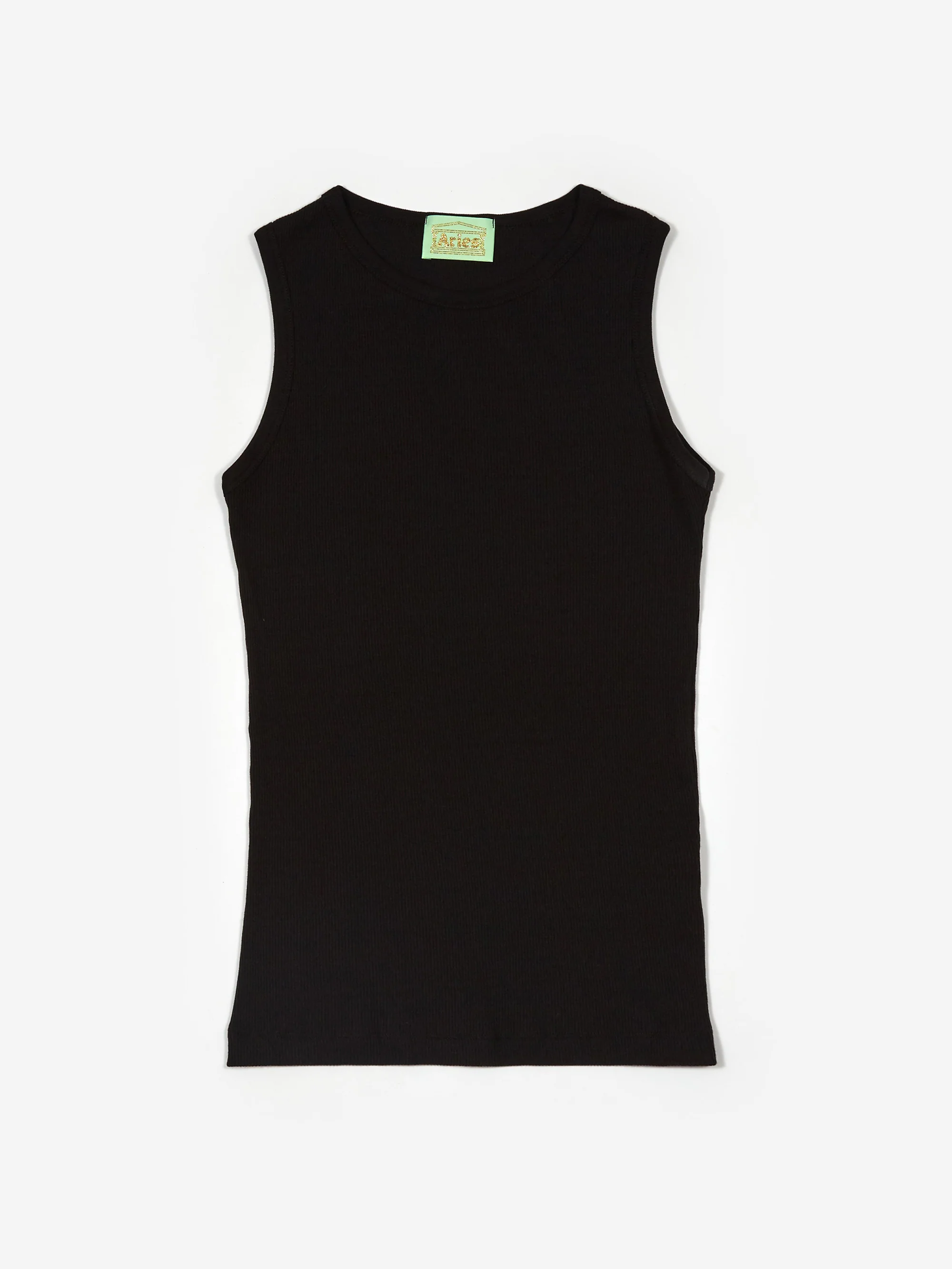 Aries Racer-Back Rib Vest (Twin Pack) - White/Black - Image 8