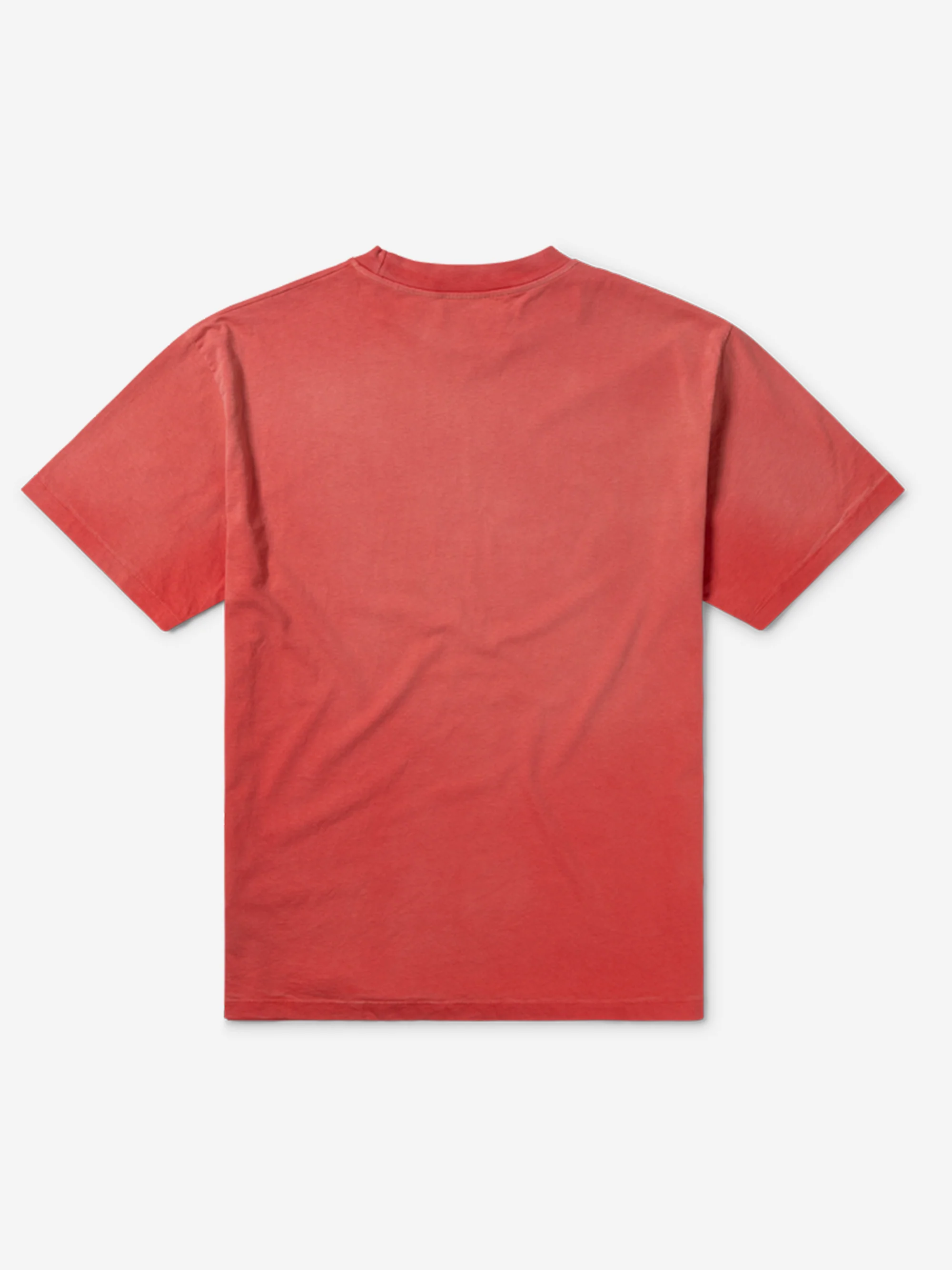 Aries Sunbleached Cola SS Tee - Red - Image 3