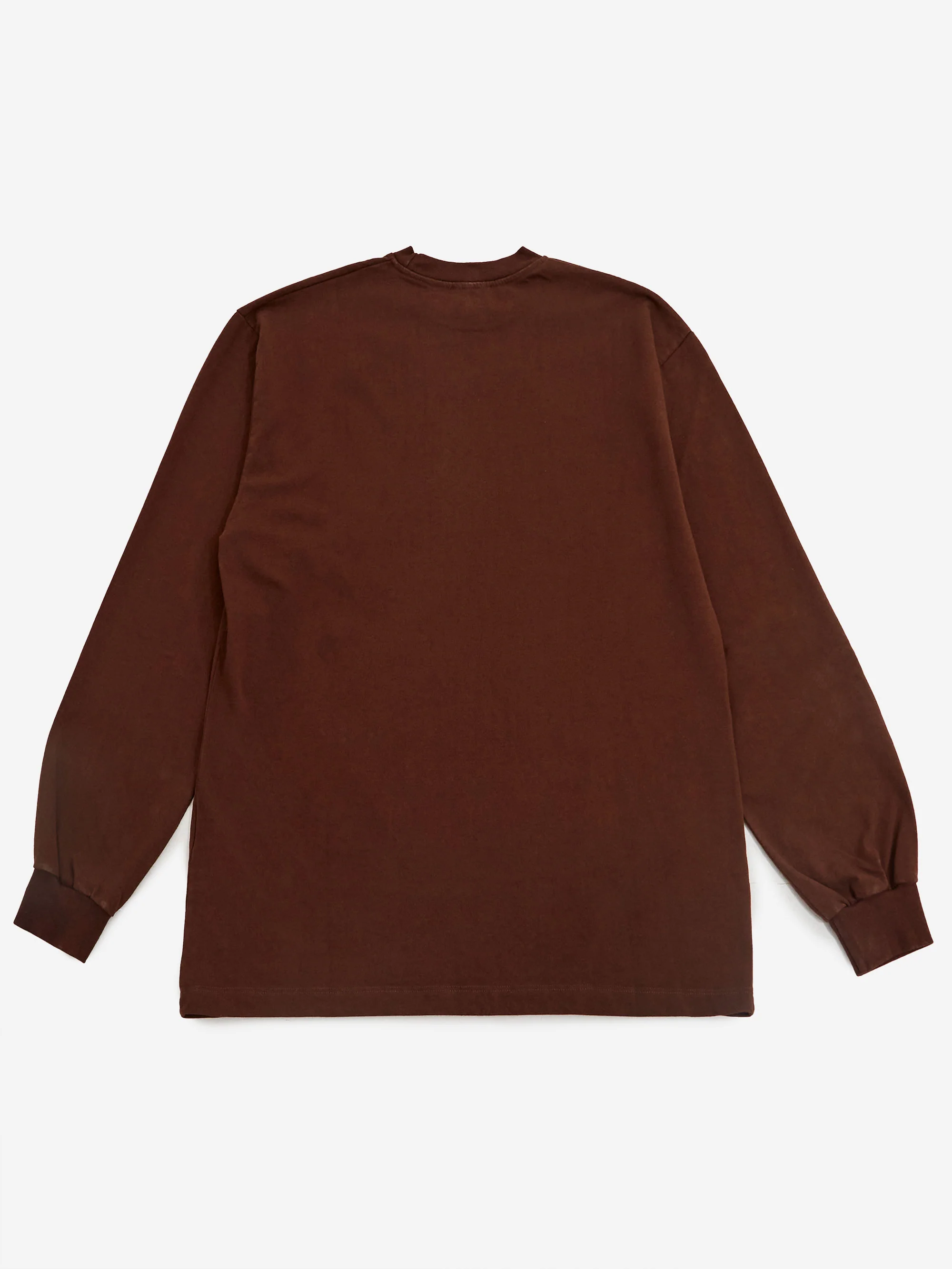 Aries Temple Long Sleeve T-Shirt - Brown - Image 3