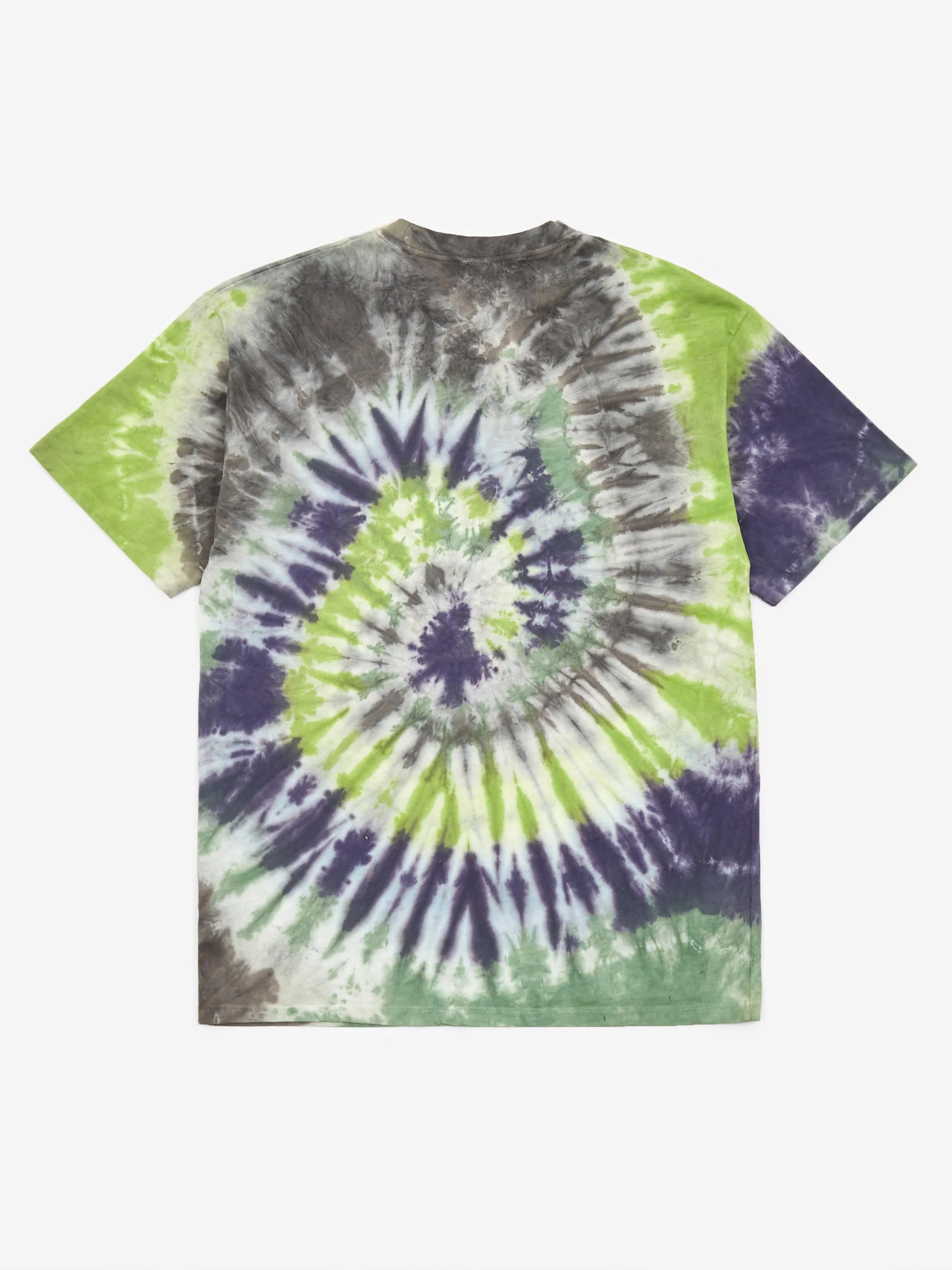 Aries Tie Dye Acid Shortsleeve T-Shirt - Multi - Image 4