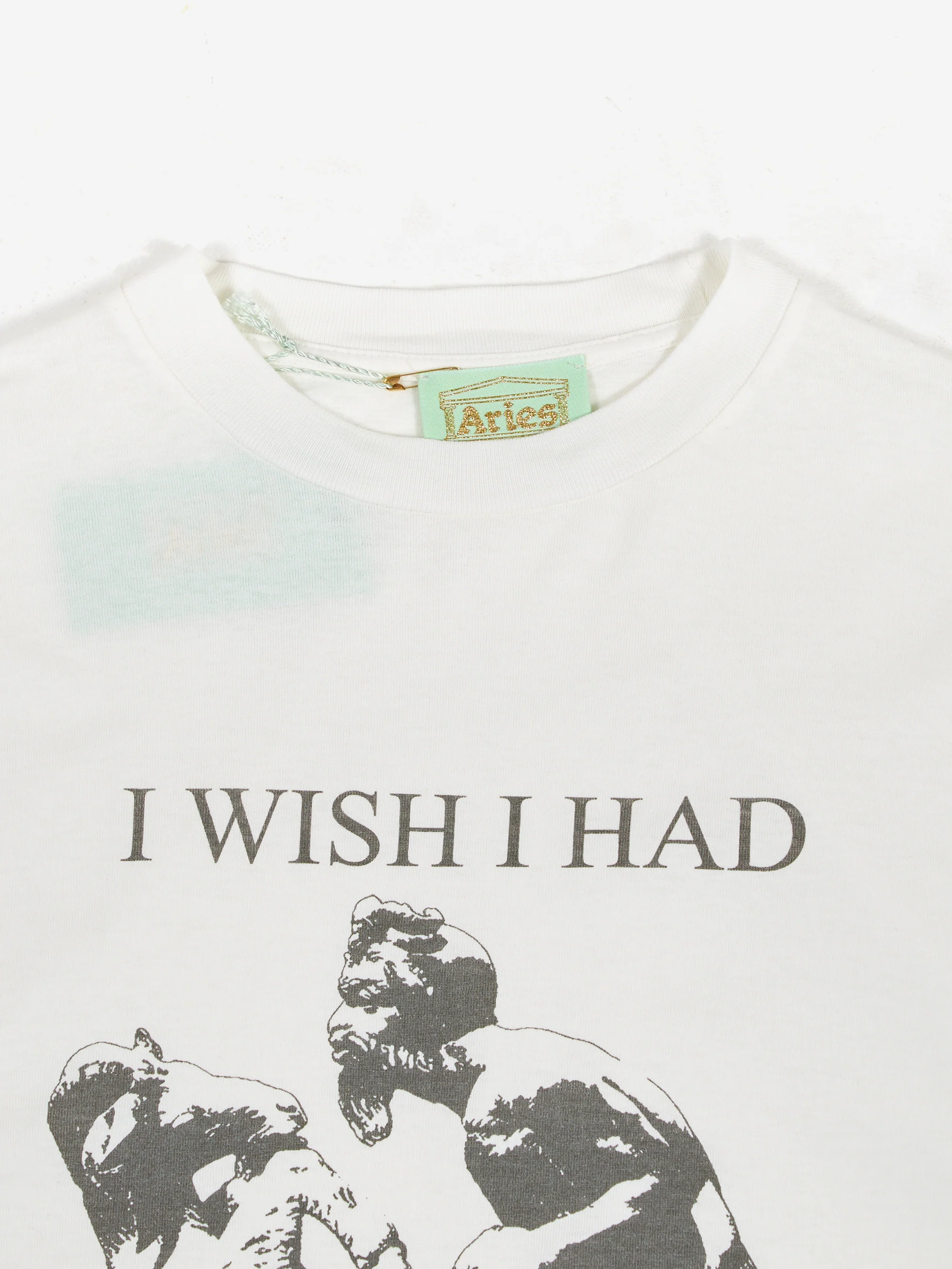 Aries Time Machine Long Sleeve Tee - Off White - Image 5