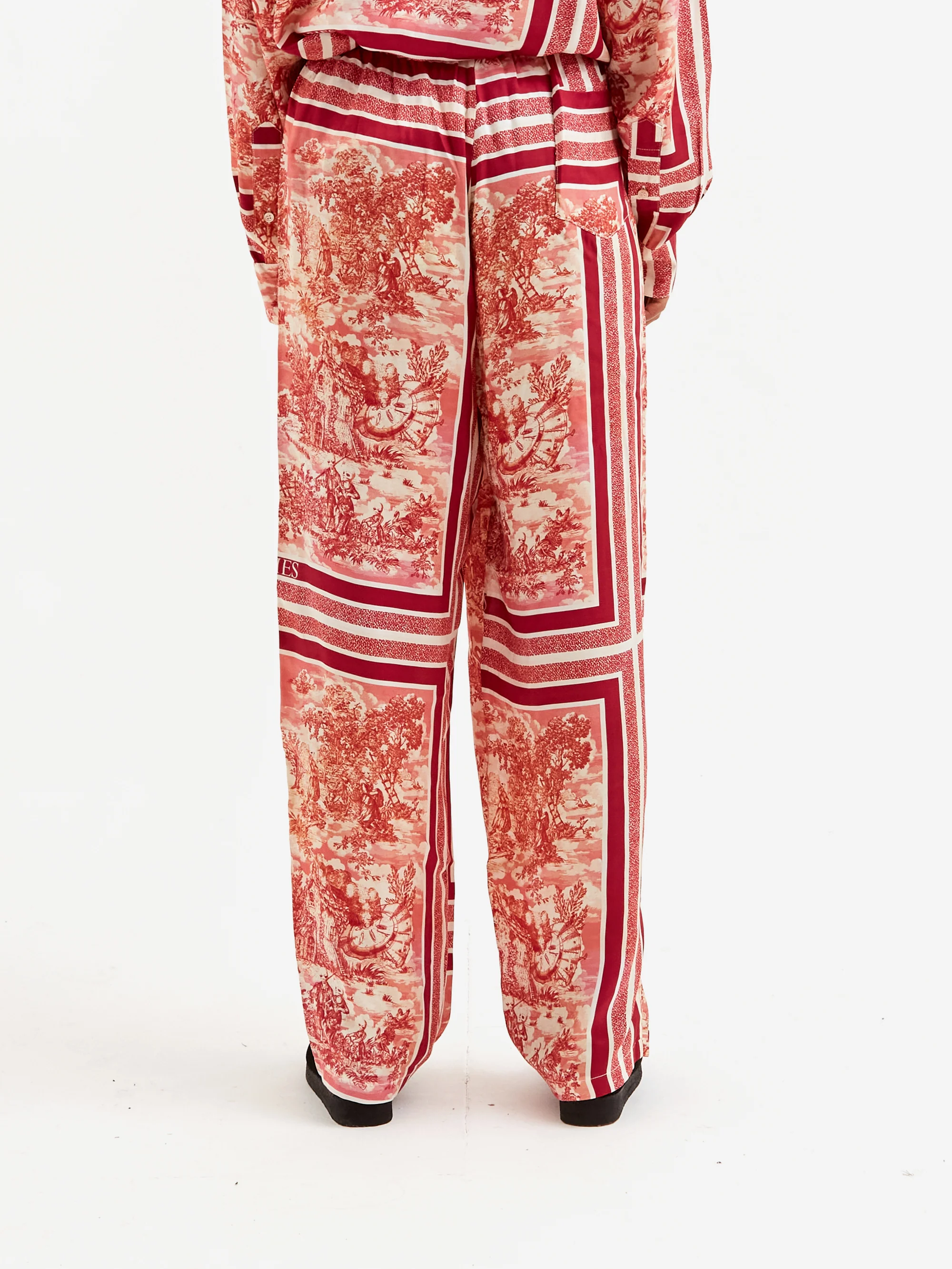 Aries Toile De Jouy Slacker Pants - Multi - Image 3
