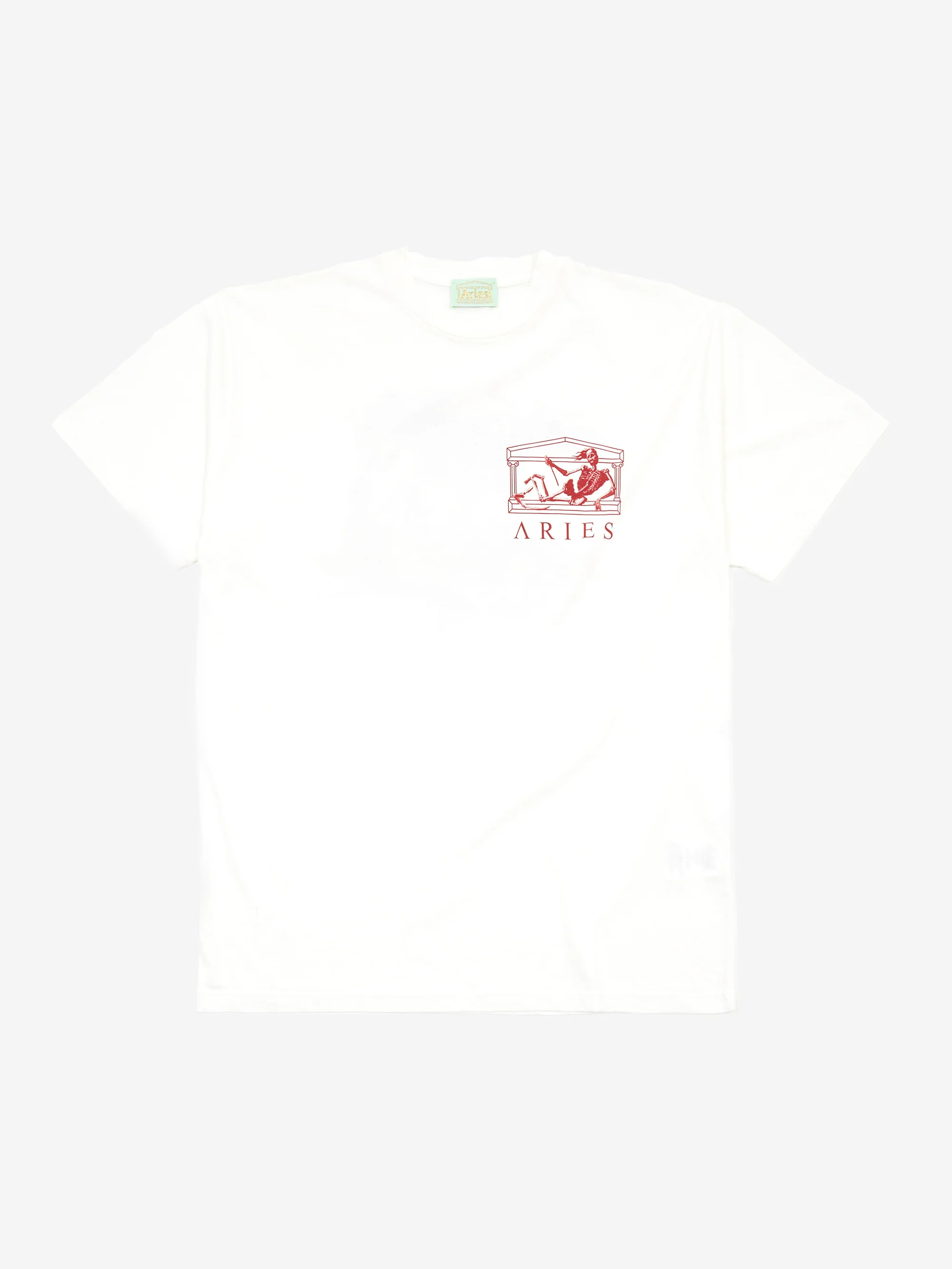 Aries UFO Toile de Jouy SS Tee - Off White