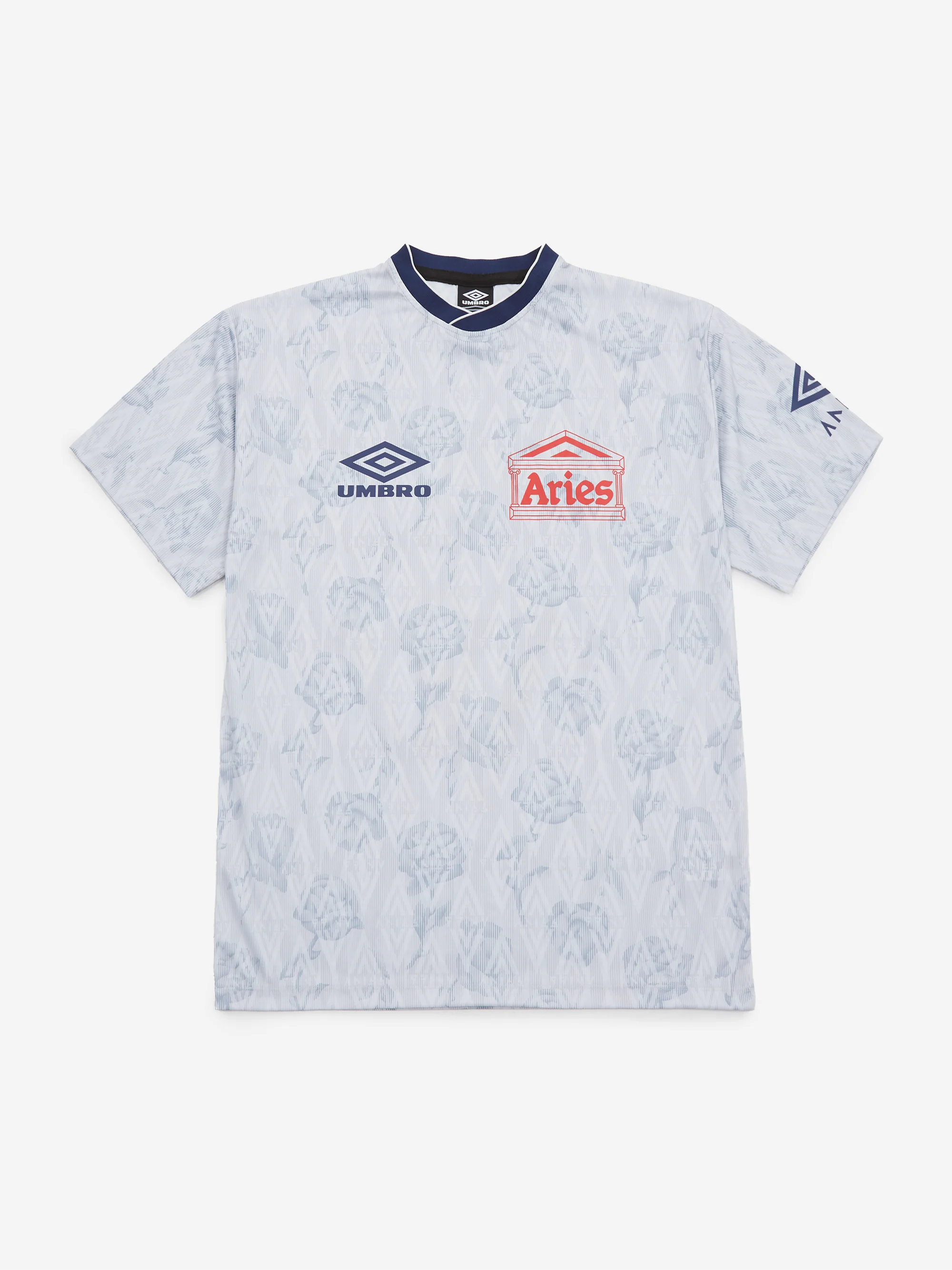 Aries x Umbro White Roses SS Football Jersey - White