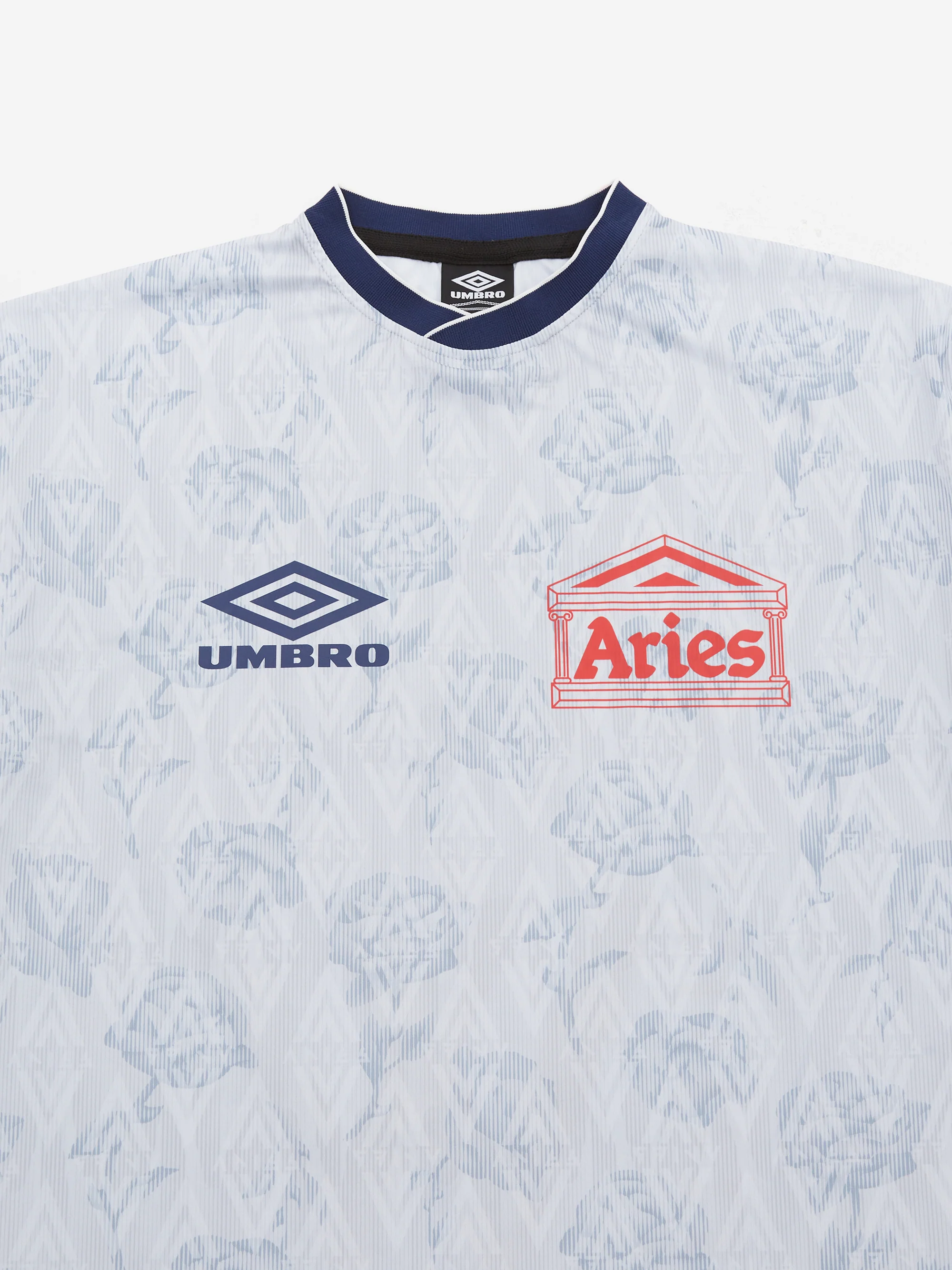 Aries x Umbro White Roses SS Football Jersey - White - Image 2