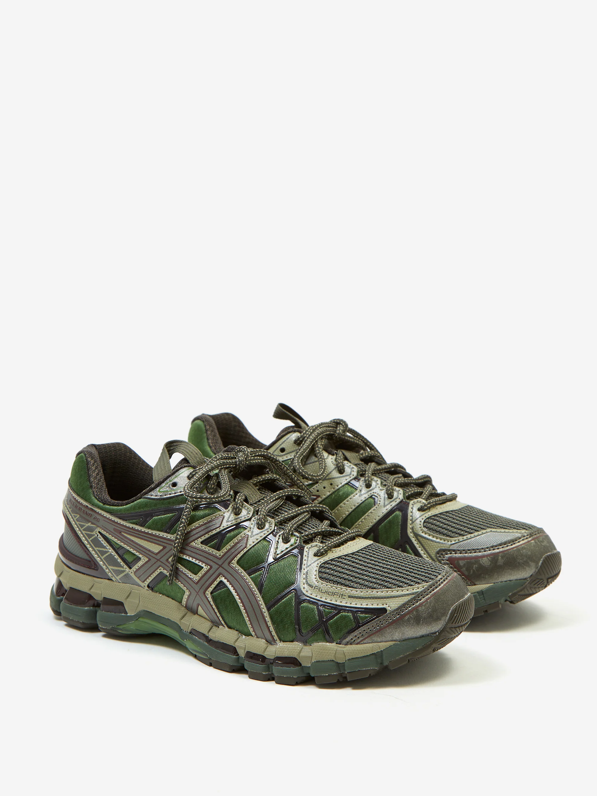 Asics UB10-S Gel-Kayano 20 - Moss/Guntmetal - Image 2