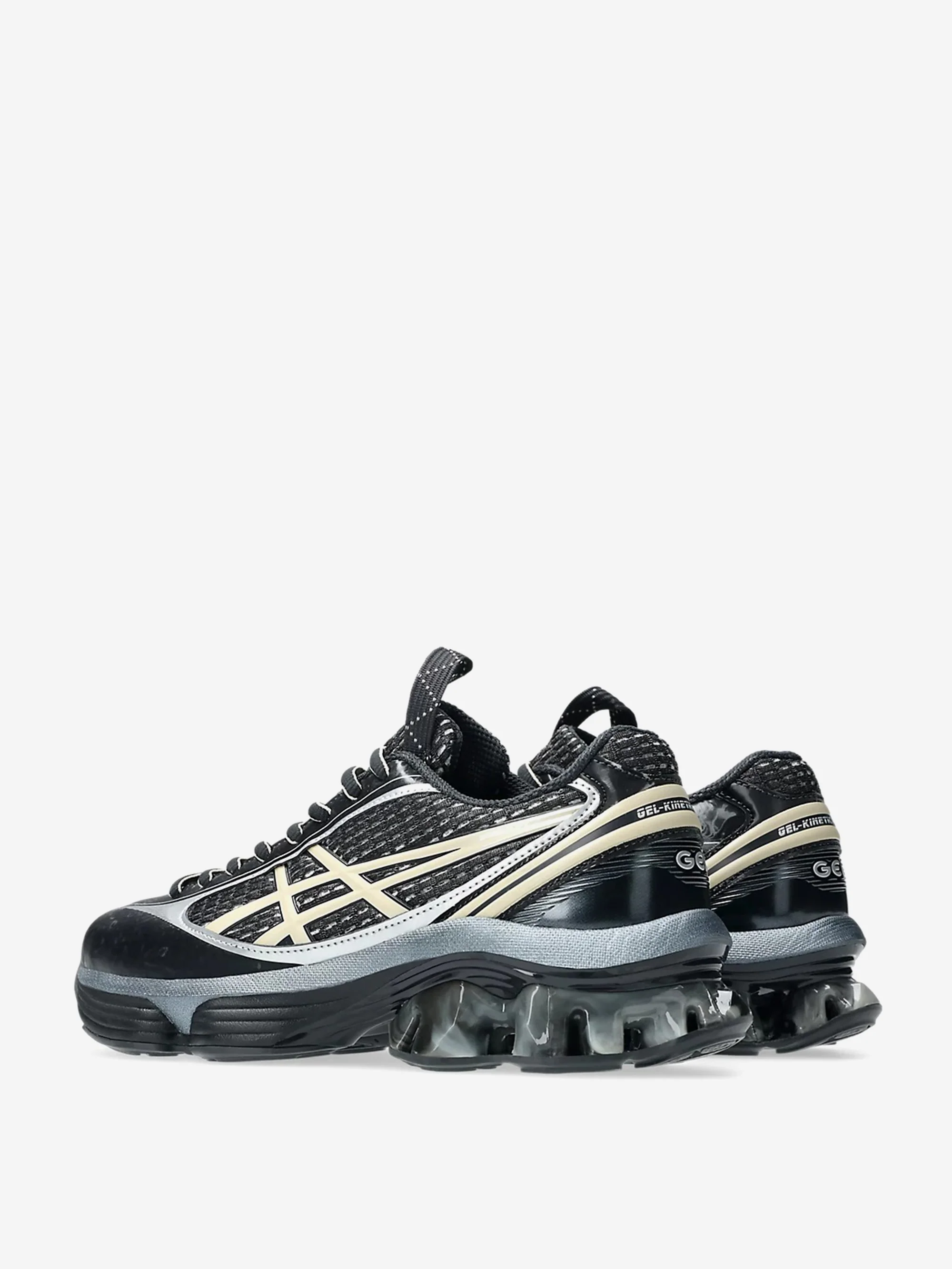 Asics US6-S Gel-Kinetic Fluent - Black/Vanilla - Image 3