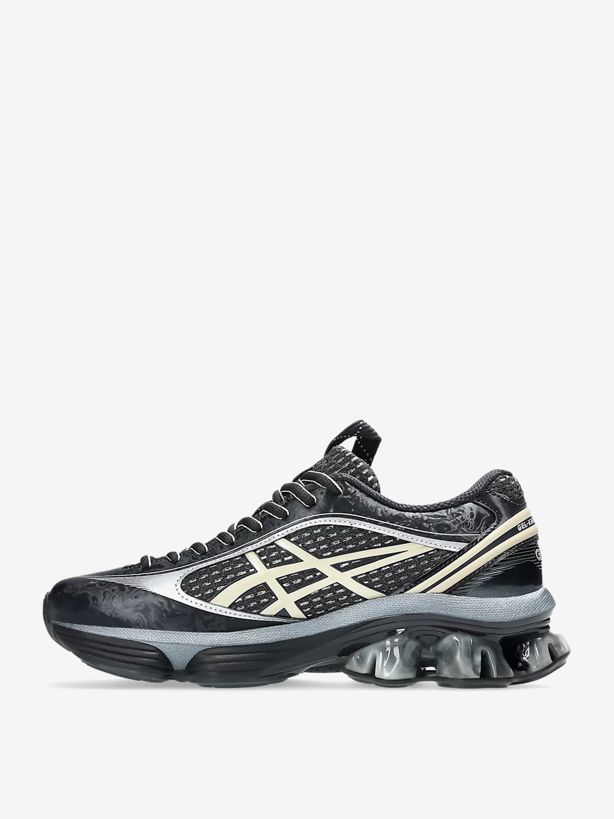 Asics US6-S Gel-Kinetic Fluent - Black/Vanilla - Image 4