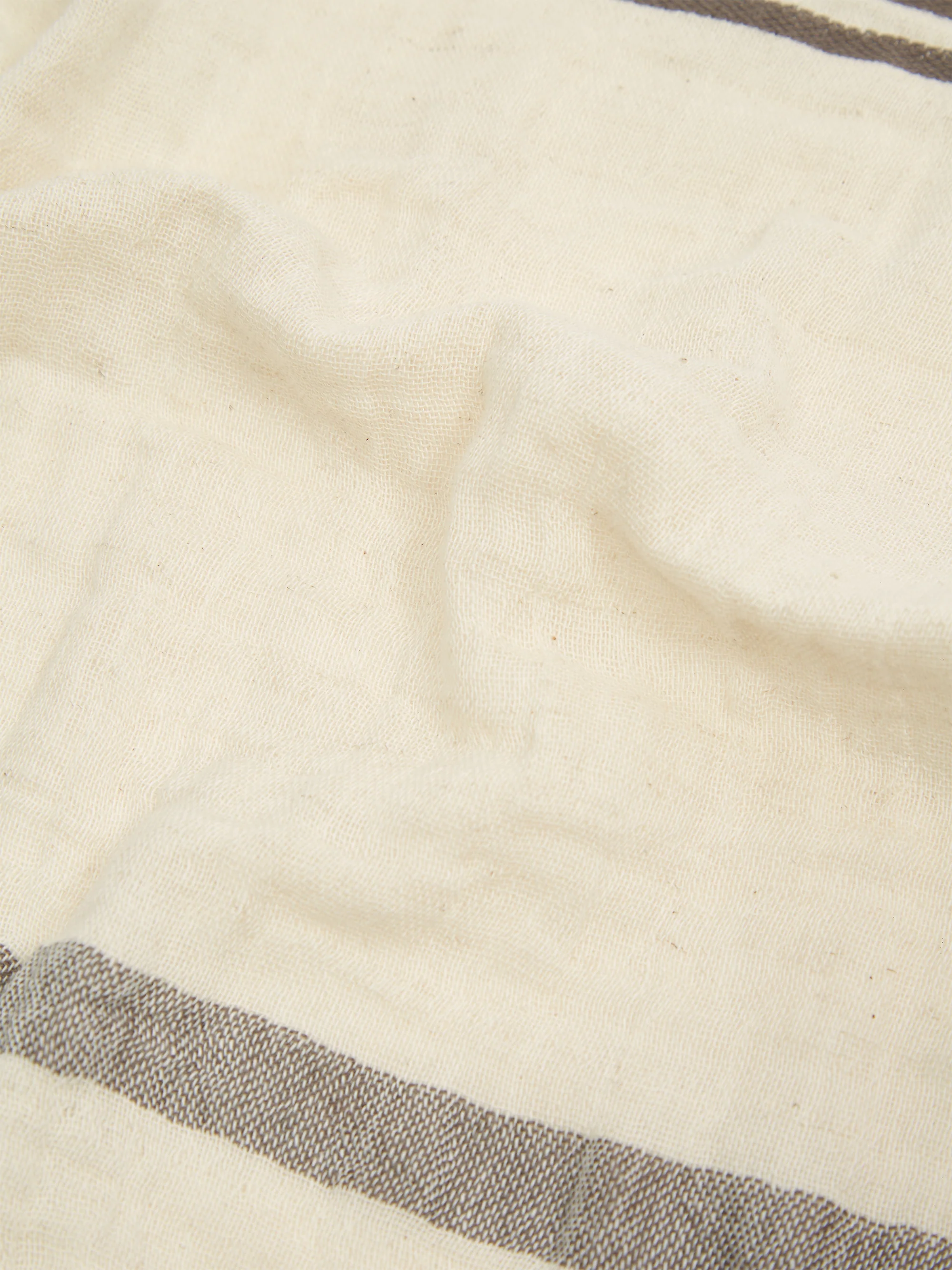 AXCIS Natural Linen Japanese Handtowel - Grey - Image 3