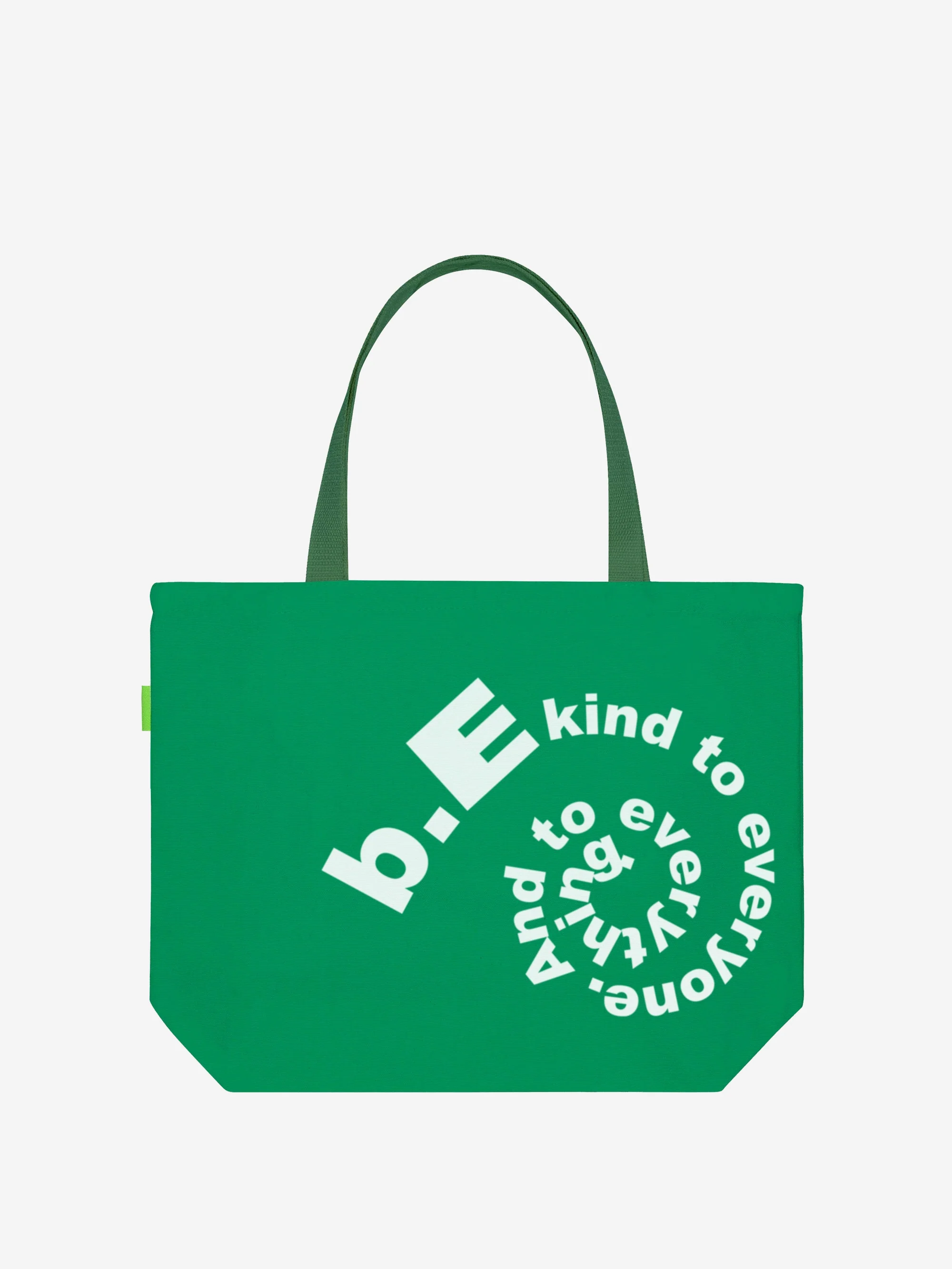 b.Eautiful b.E Kind Tote - Green / White