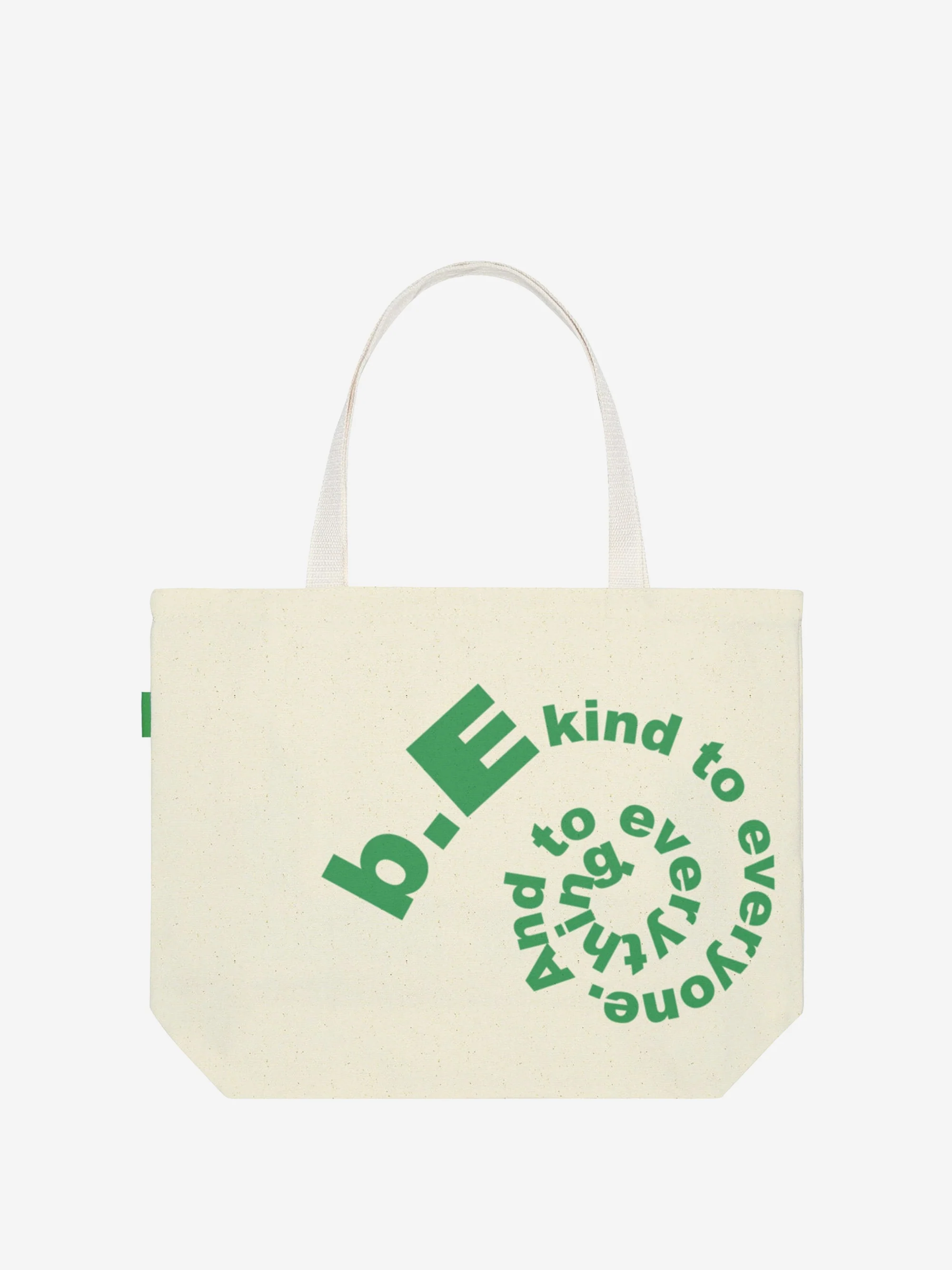 b.Eautiful b.E Kind Tote - Natural / Green