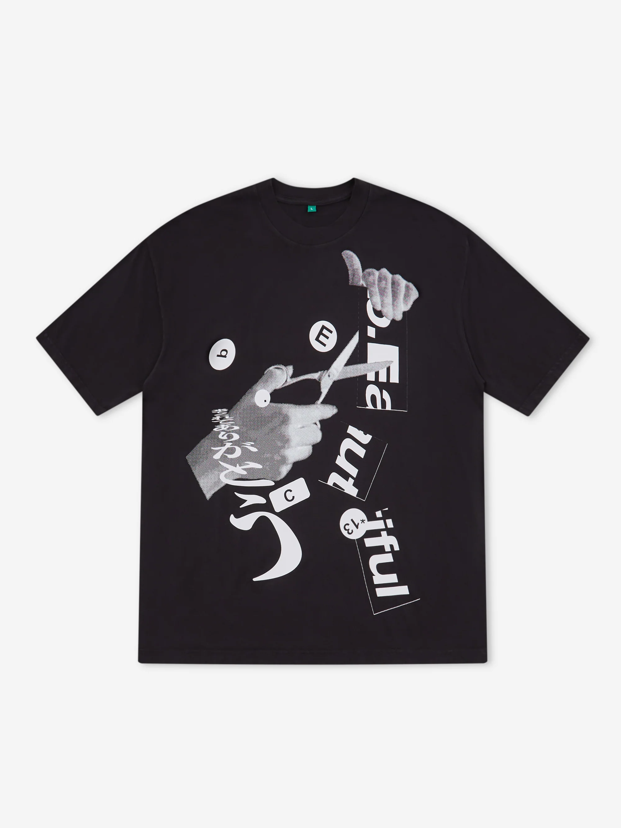 b.Eautiful Cutting T-Shirt - Black