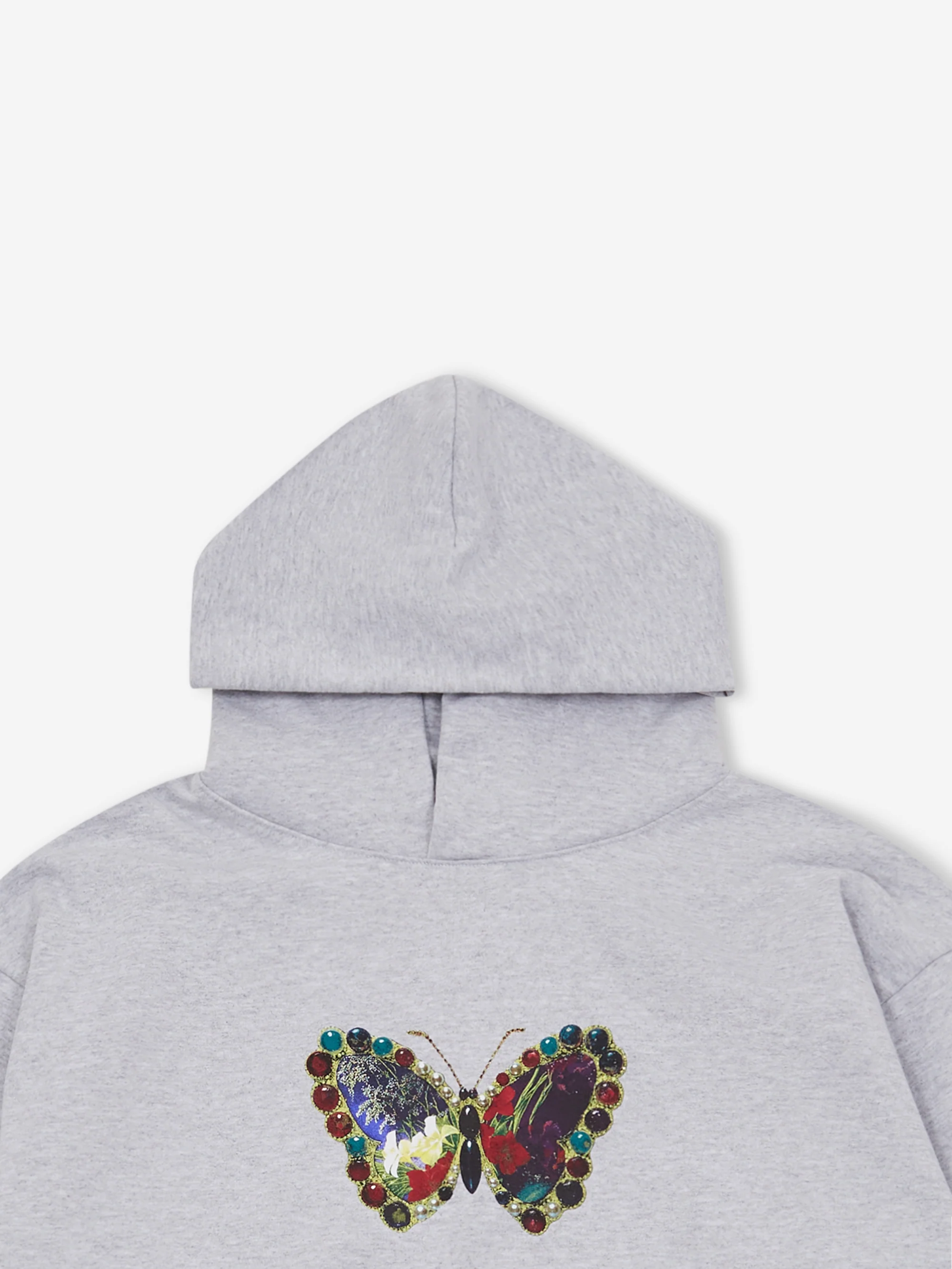 b.Eautiful Jewel Hoodie - Heather Grey - Image 2