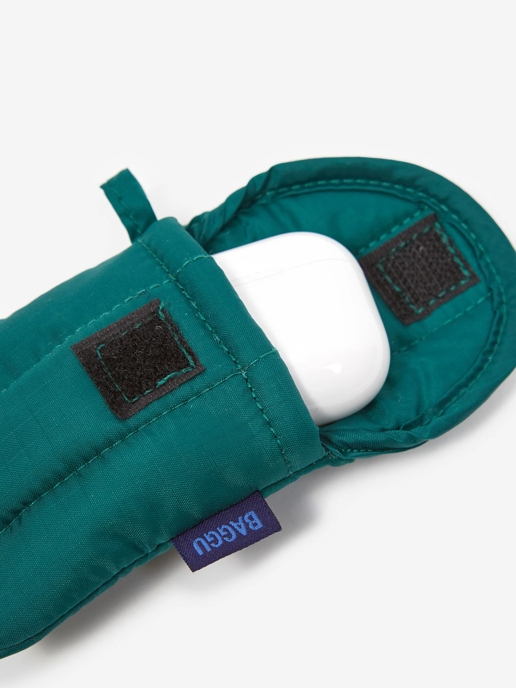 Baggu Puffy Earbuds Case - Malachite Teal - Image 2