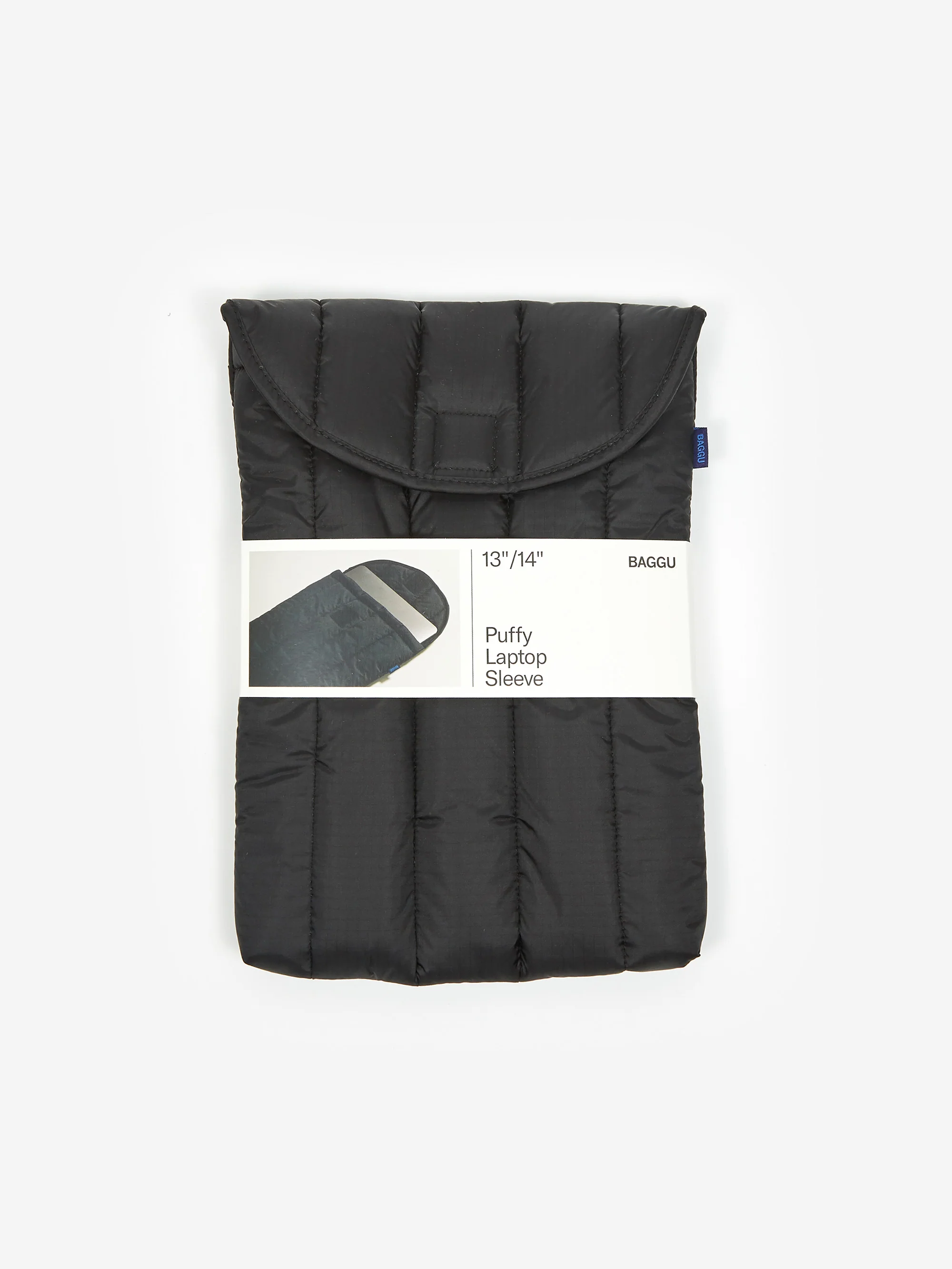 BAGGU Puffy Laptop Sleeve 13"/14" - Black - Image 5