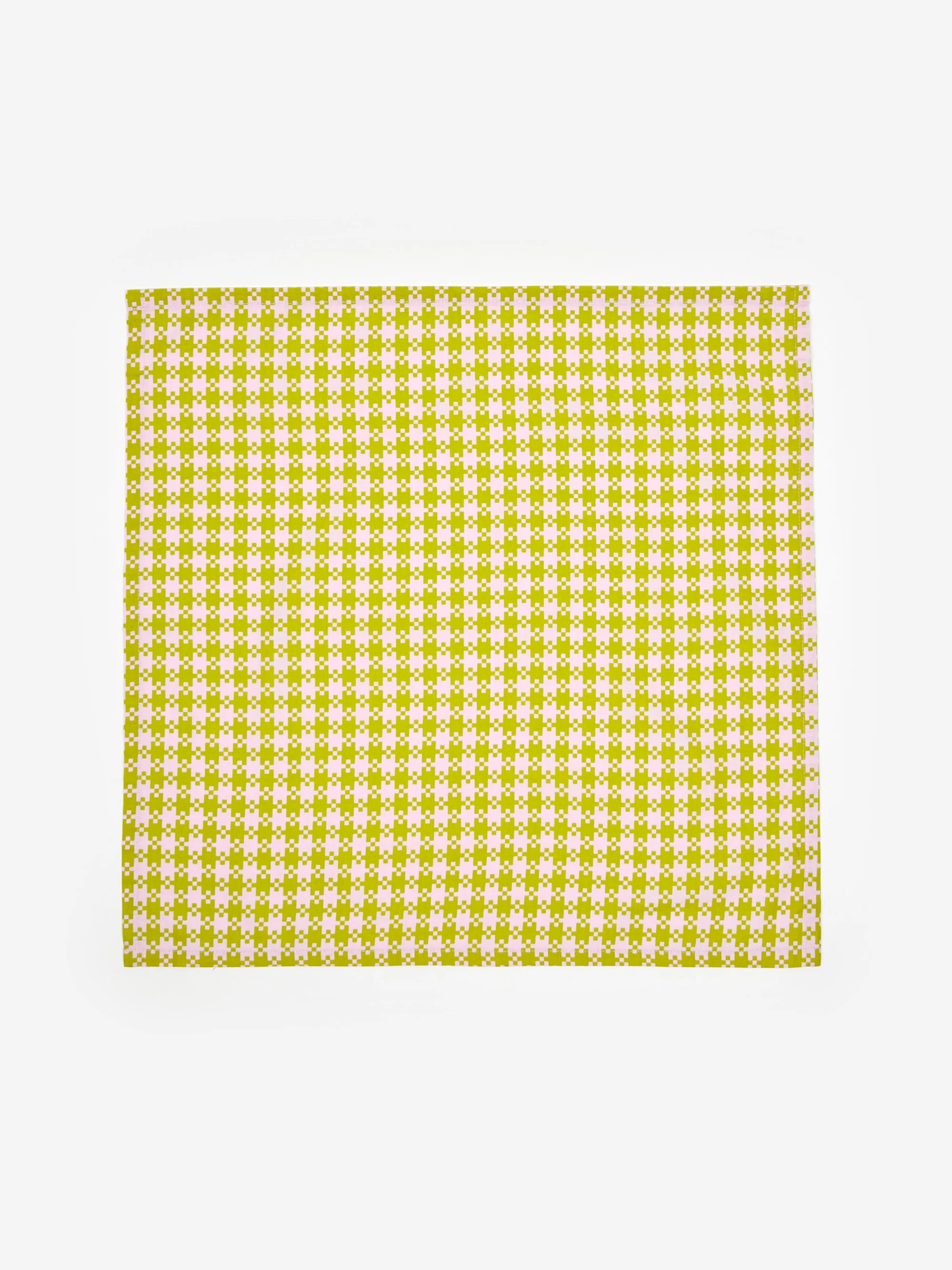 BAGGU Reusable Cloth Set - Pastel Pixel Gingham - Image 8