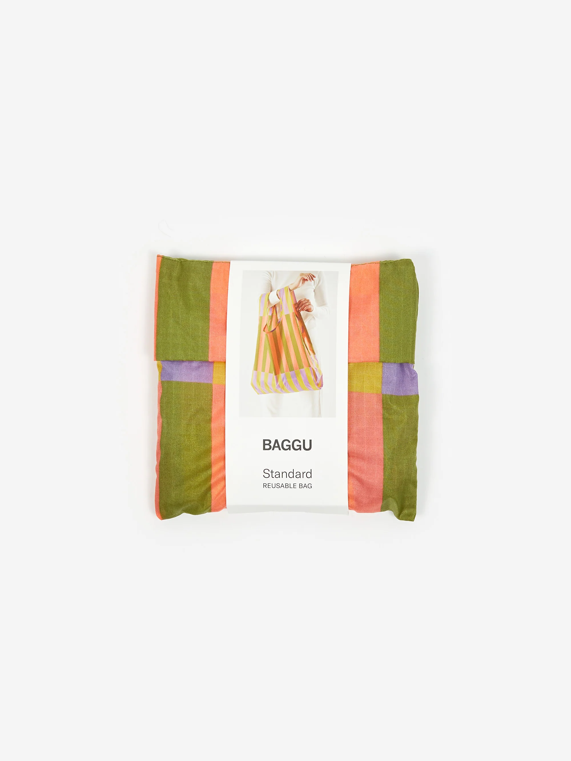 BAGGU Standard Baggu - Sunset Quilt Stripe - Image 5