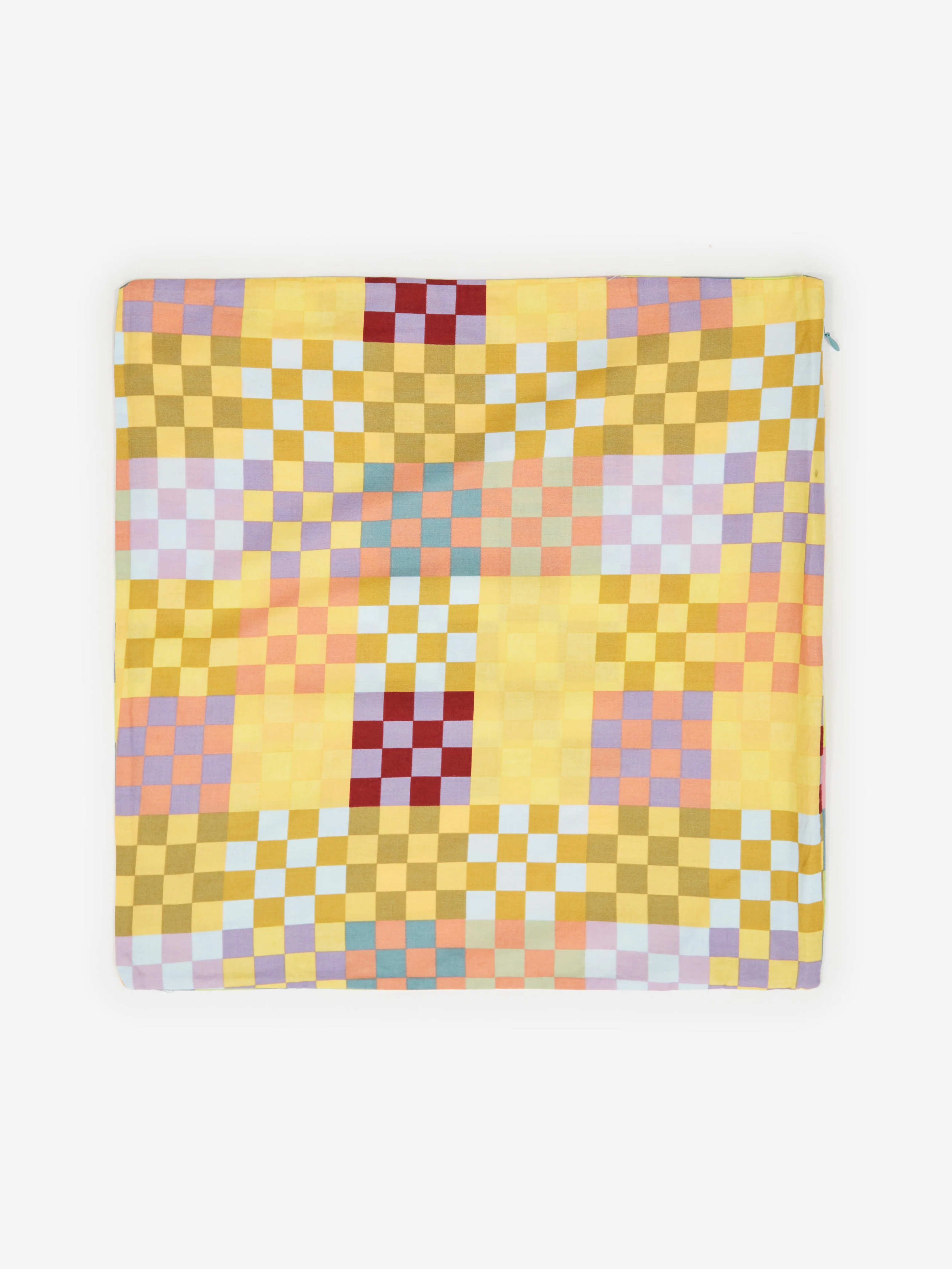 Baggu Throw Pillow Case - Checks On Checks - Image 2