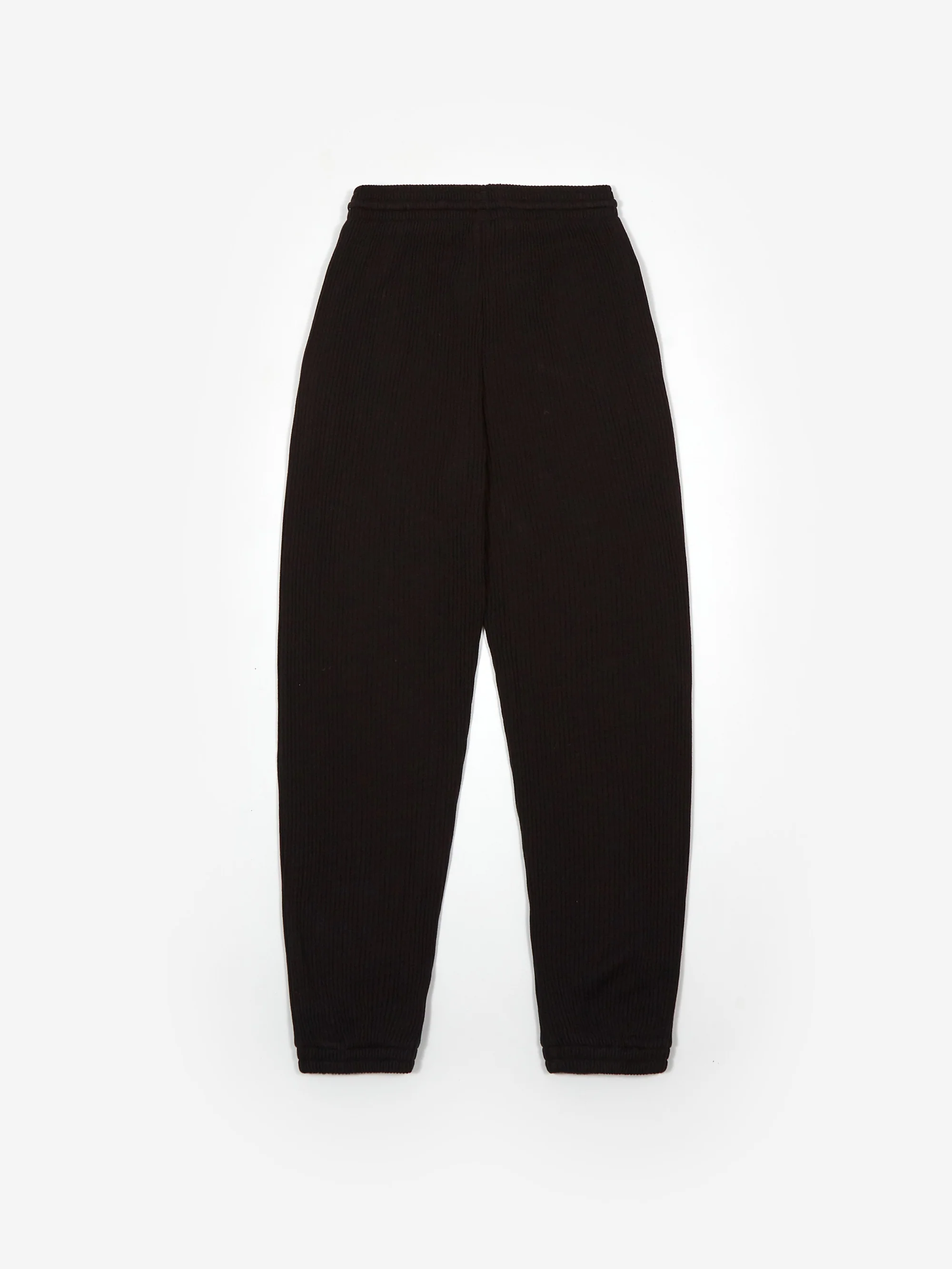 Baserange Basic Rib Sweatpant - Black - Image 7