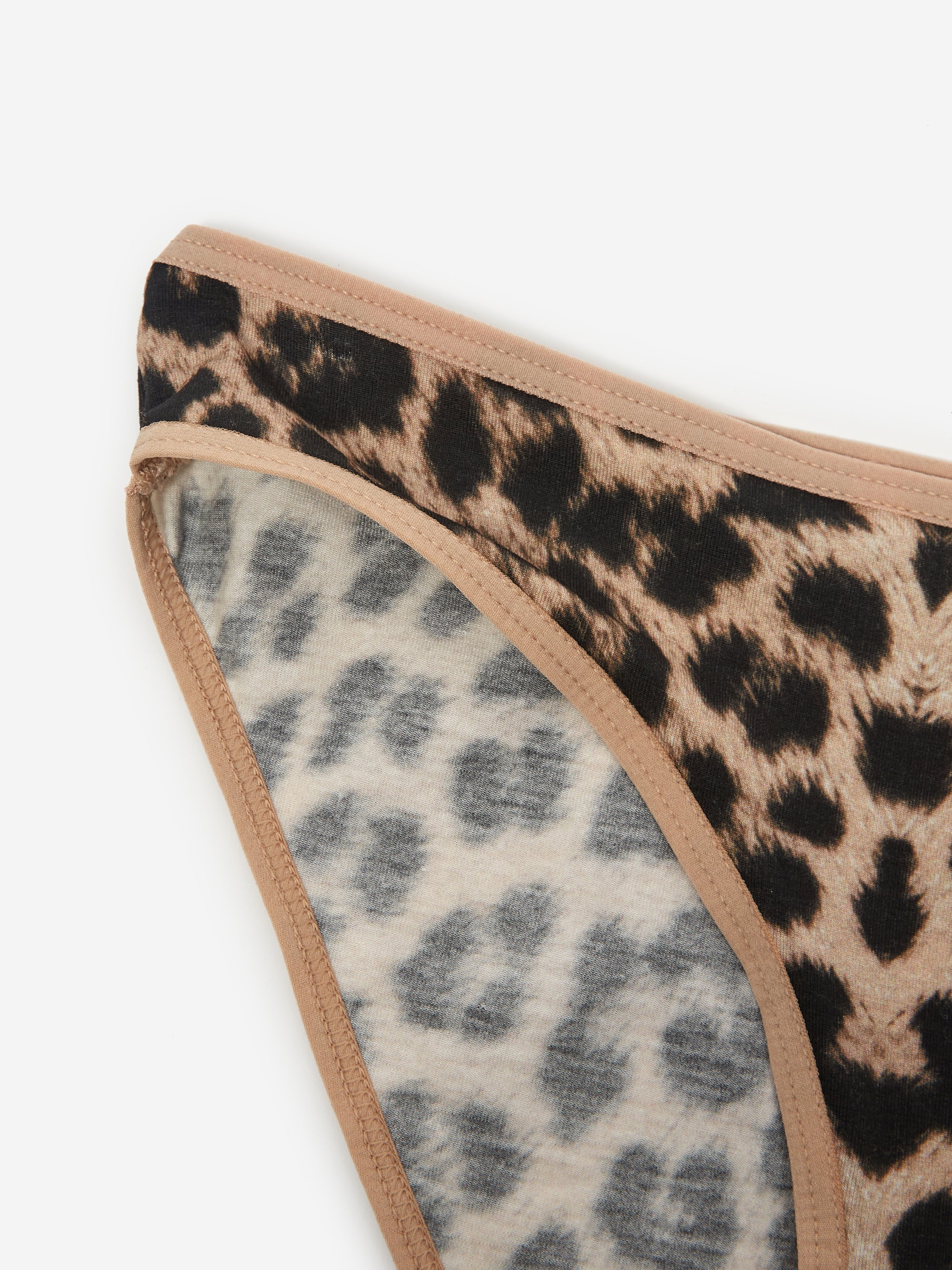 Baserange Bell Pants - Leopard - Image 3