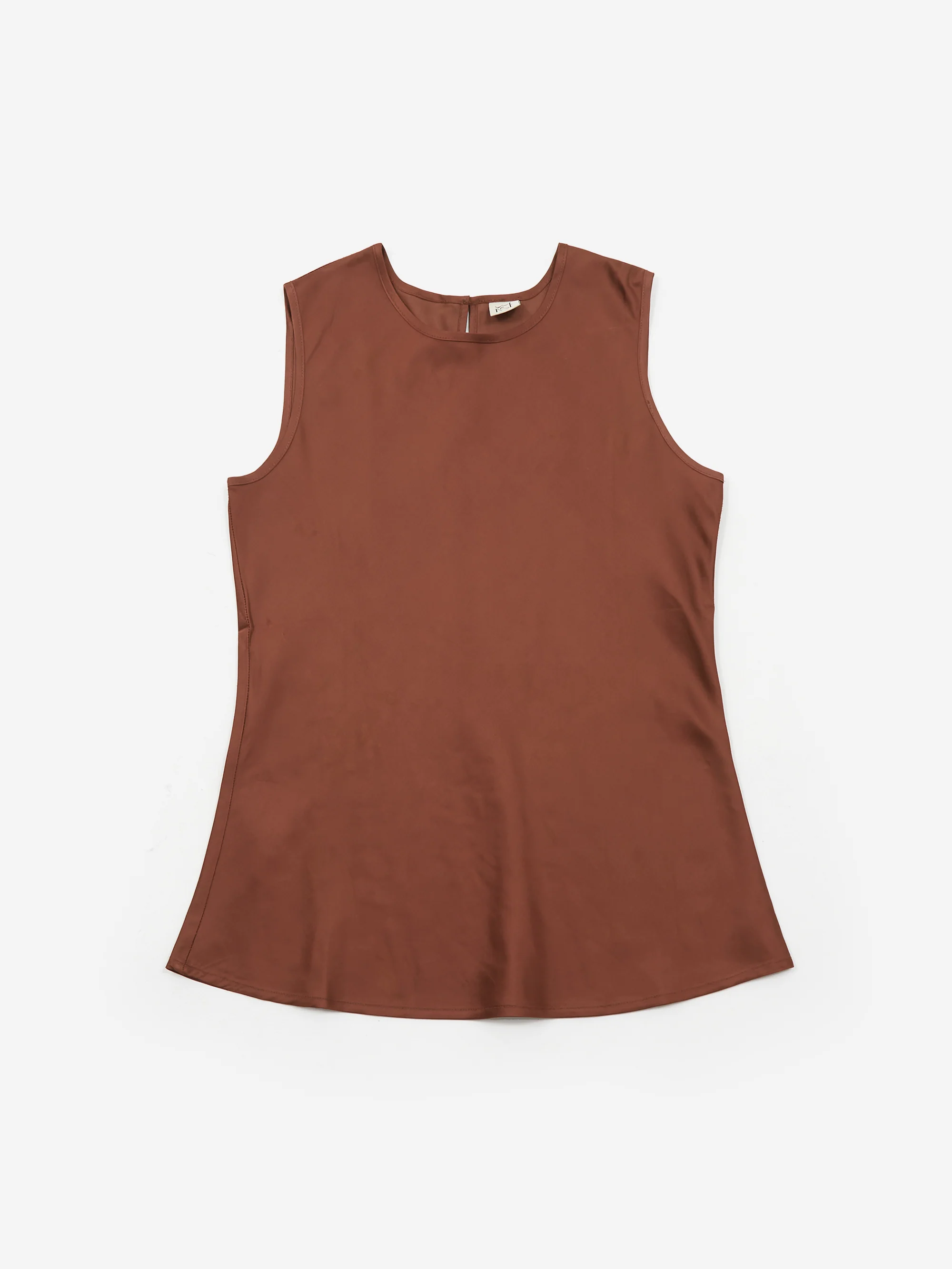 Baserange Dydine Tank Top - Dark Brown - Image 4