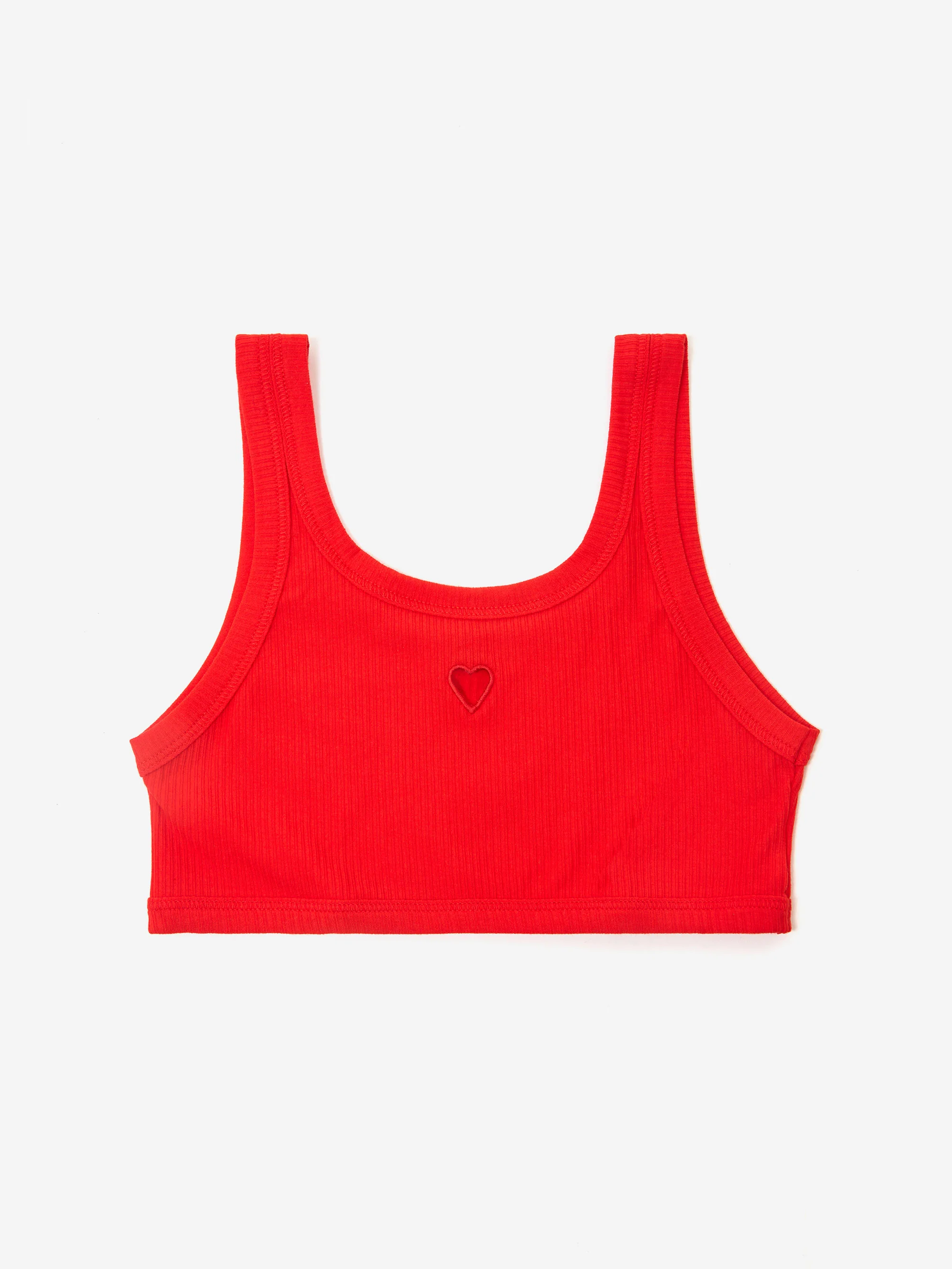 Baserange Heart Bra - My Red