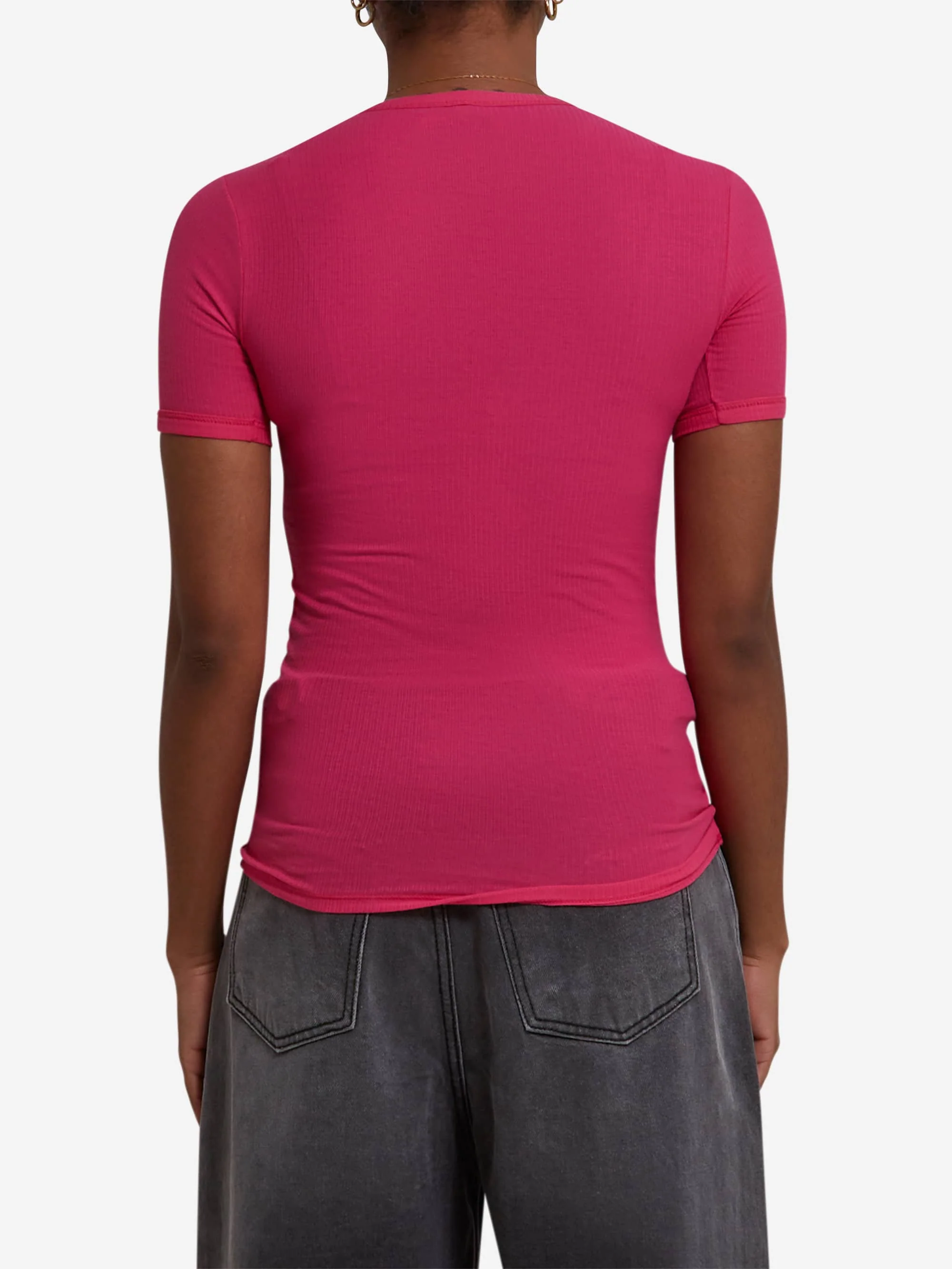 Baserange Heart Tee - York Pink - Image 3
