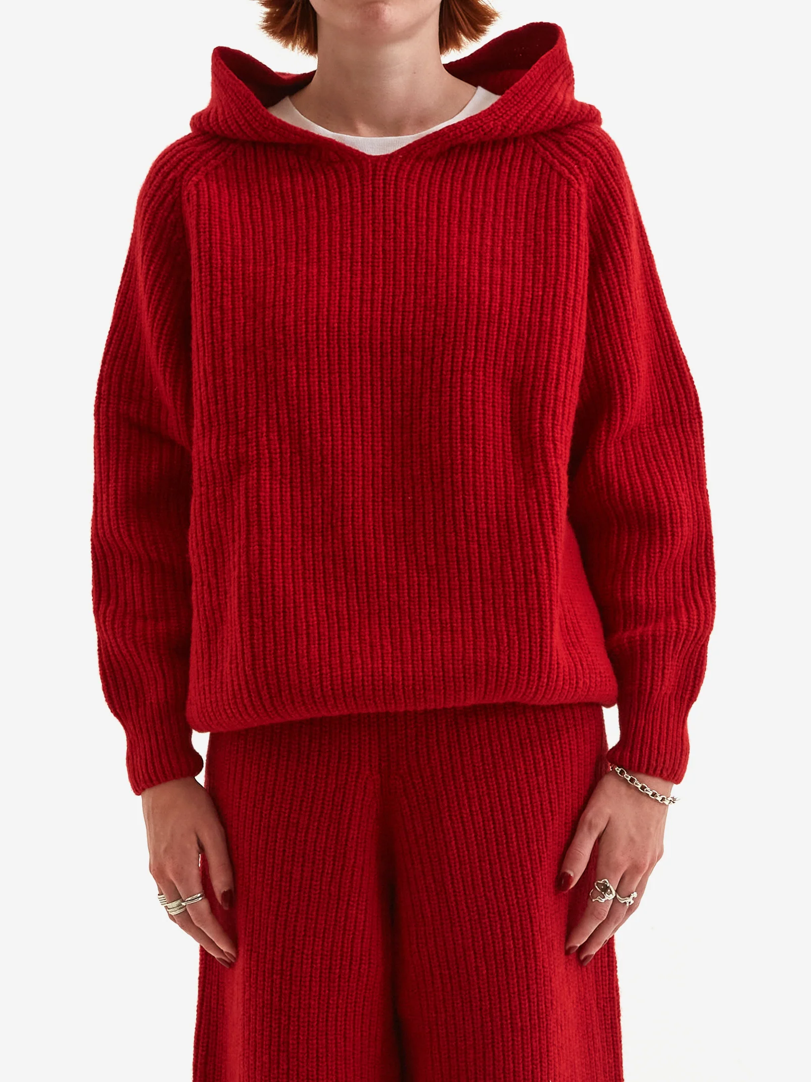 Baserange Mea Hoodie - Red