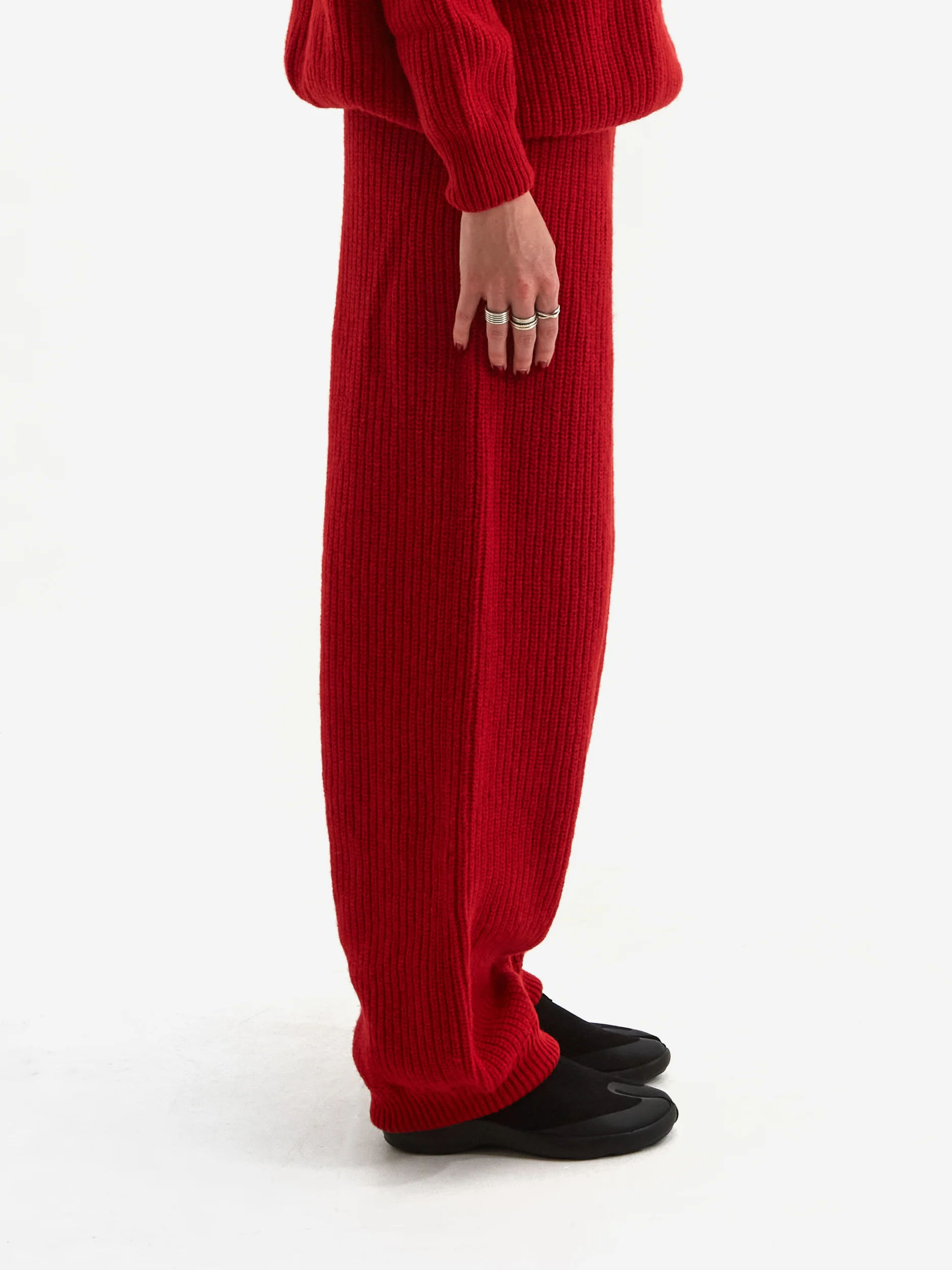 Baserange Mea Pants - Red - Image 2