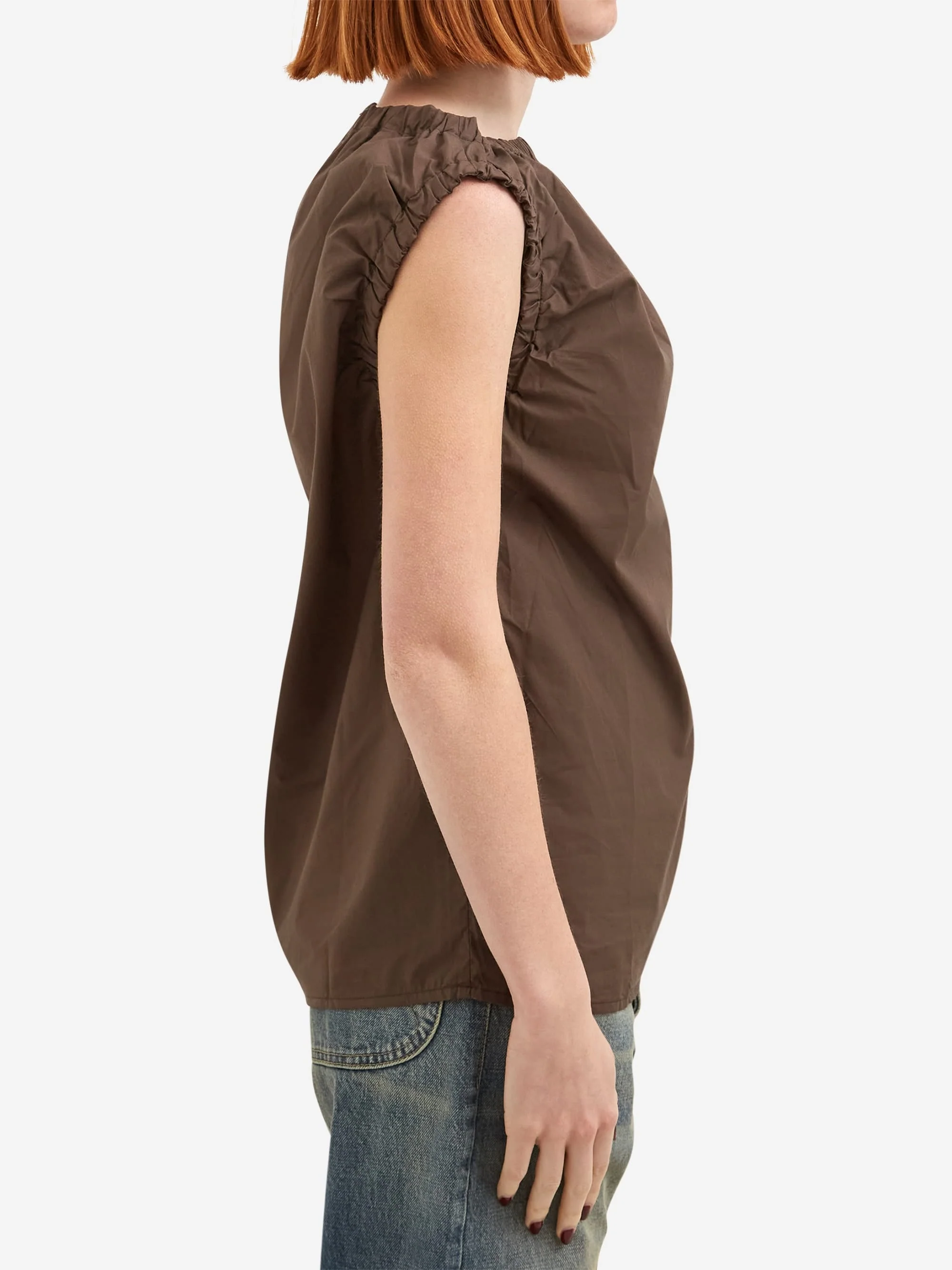Baserange Mia Top - Mara Brown - Image 2