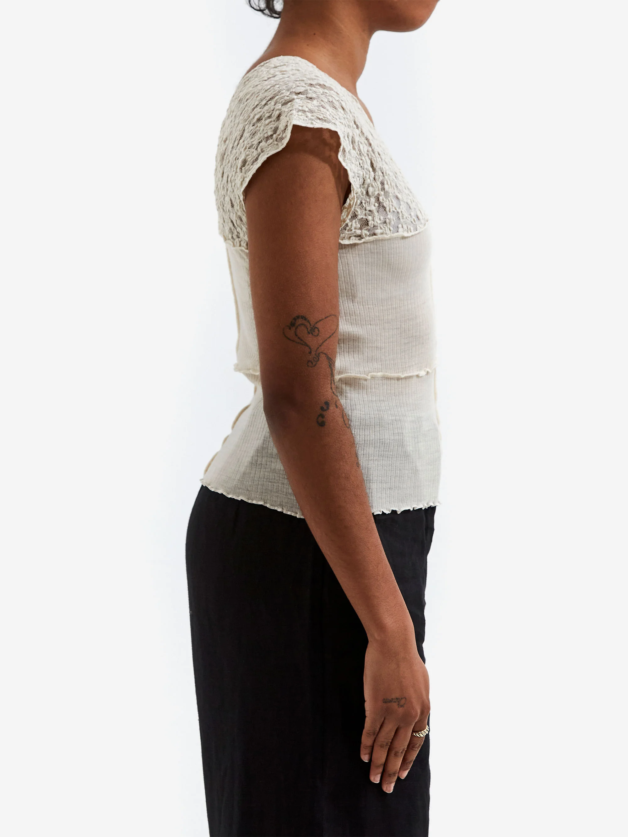 Baserange Nehru Tank - Undyed - Image 2