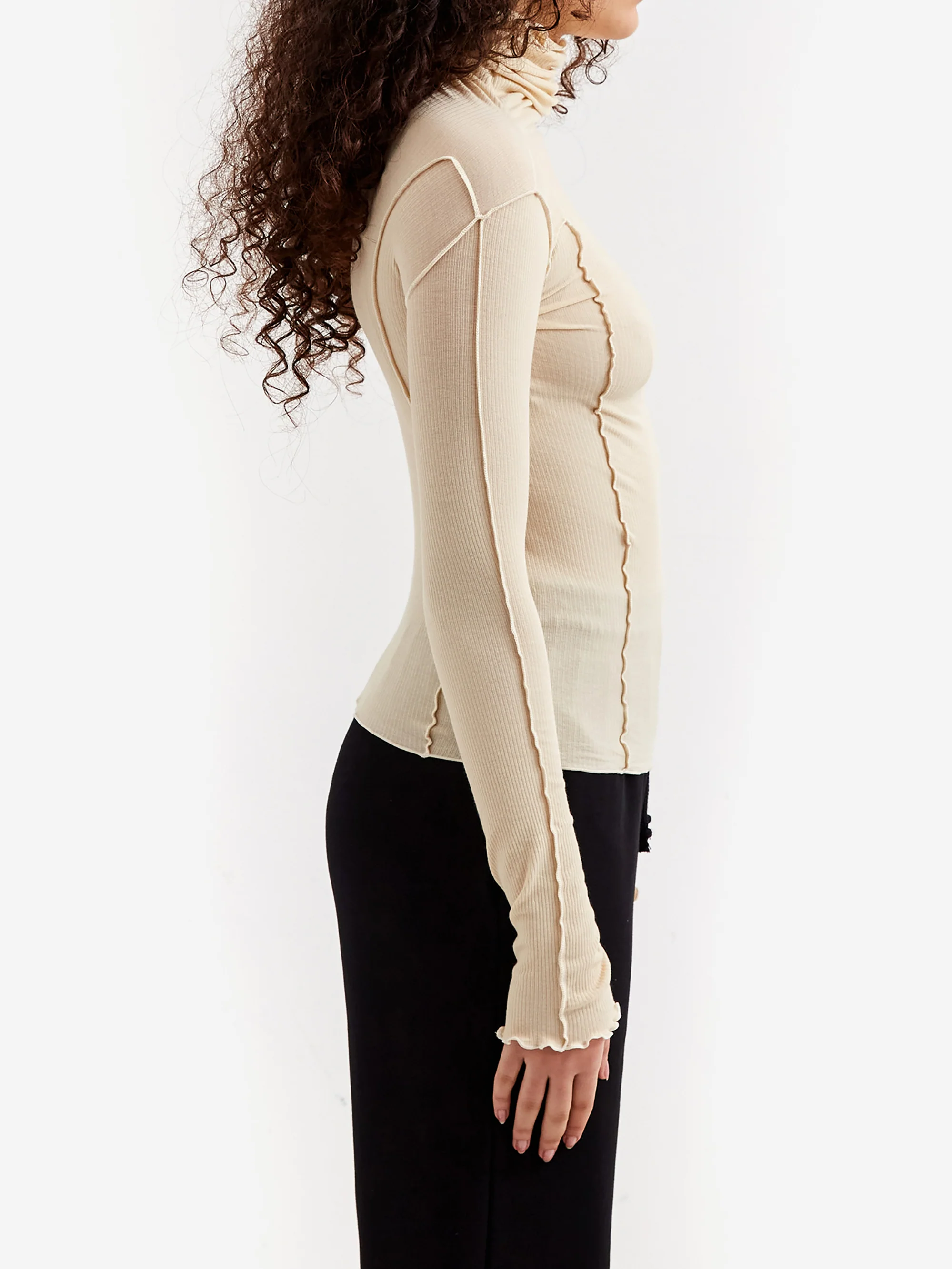 Baserange Omato Turtle Neck - Off White - Image 2