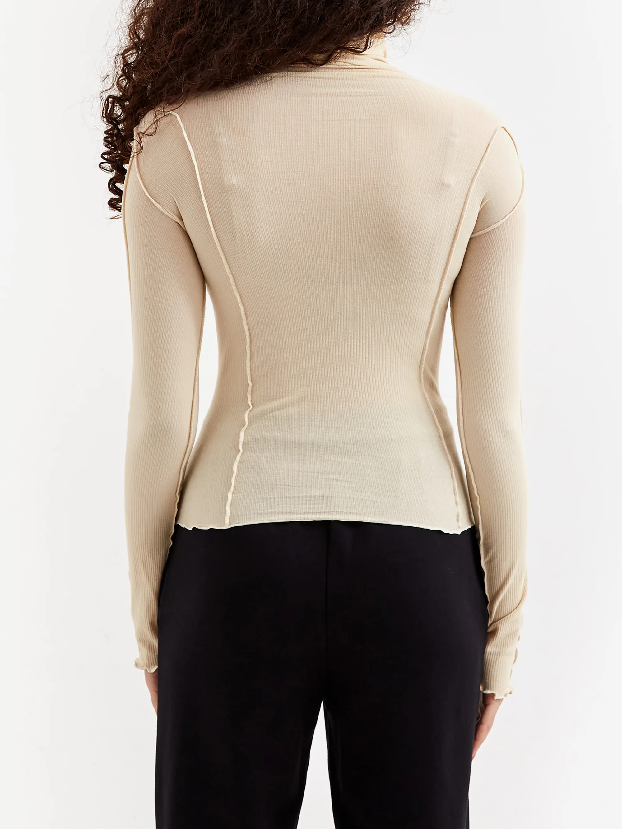 Baserange Omato Turtle Neck - Off White - Image 3