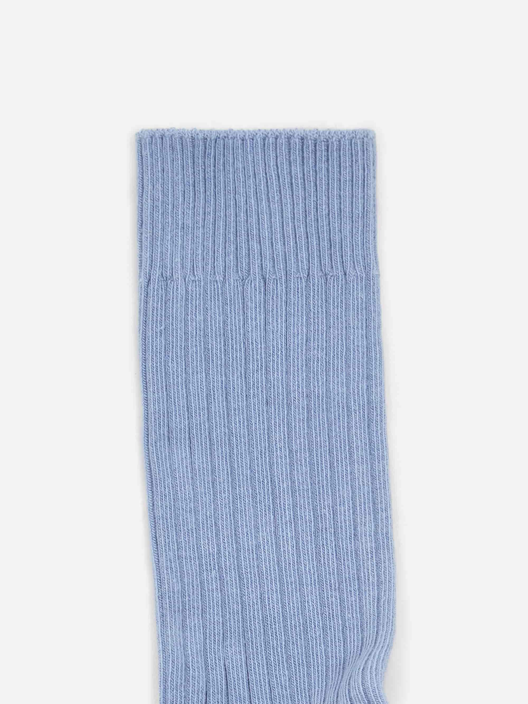 Baserange Rib Over Ankle Socks - Korai Blue - Image 3